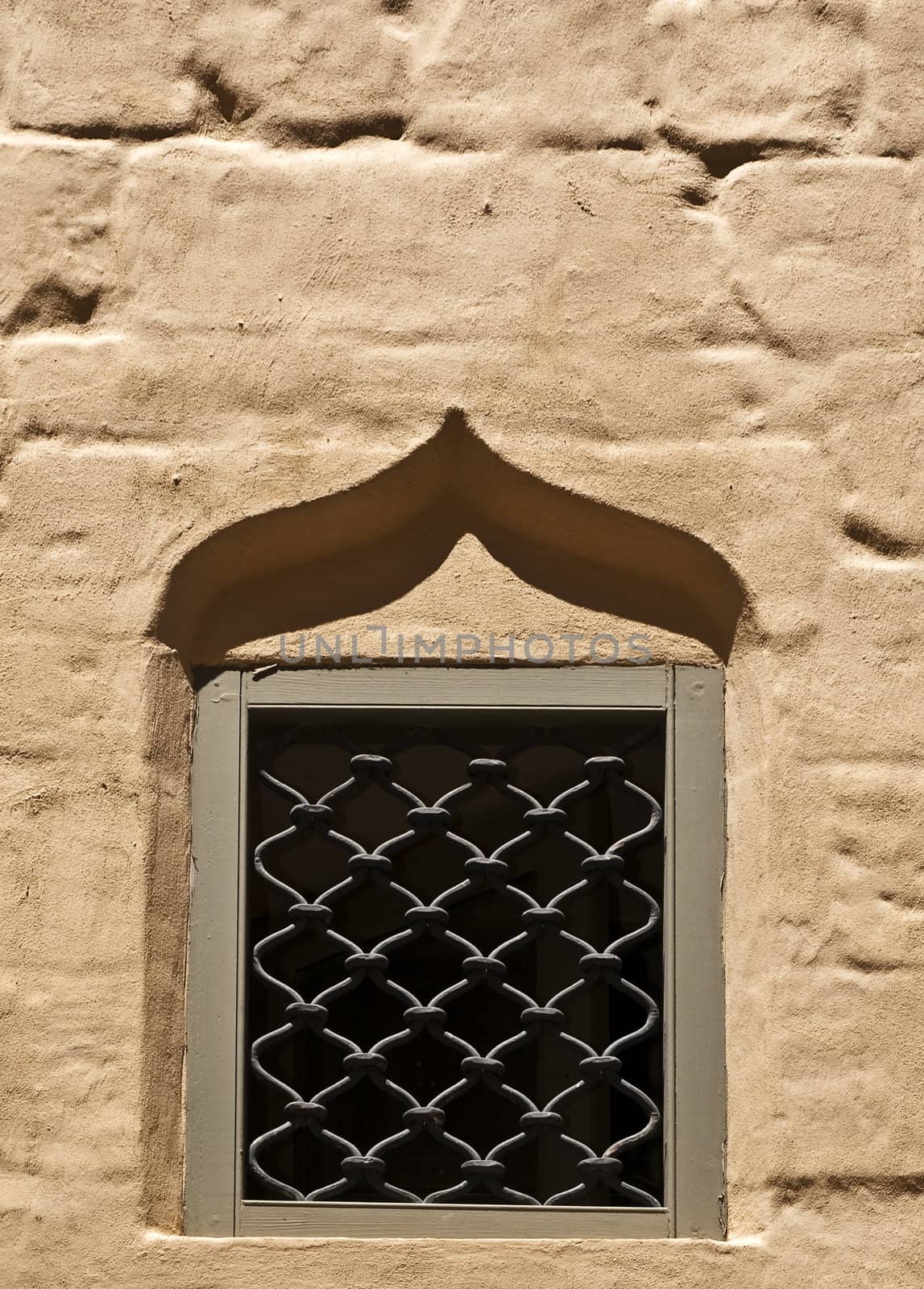 Medieval window in the old city of Mdina in Malta