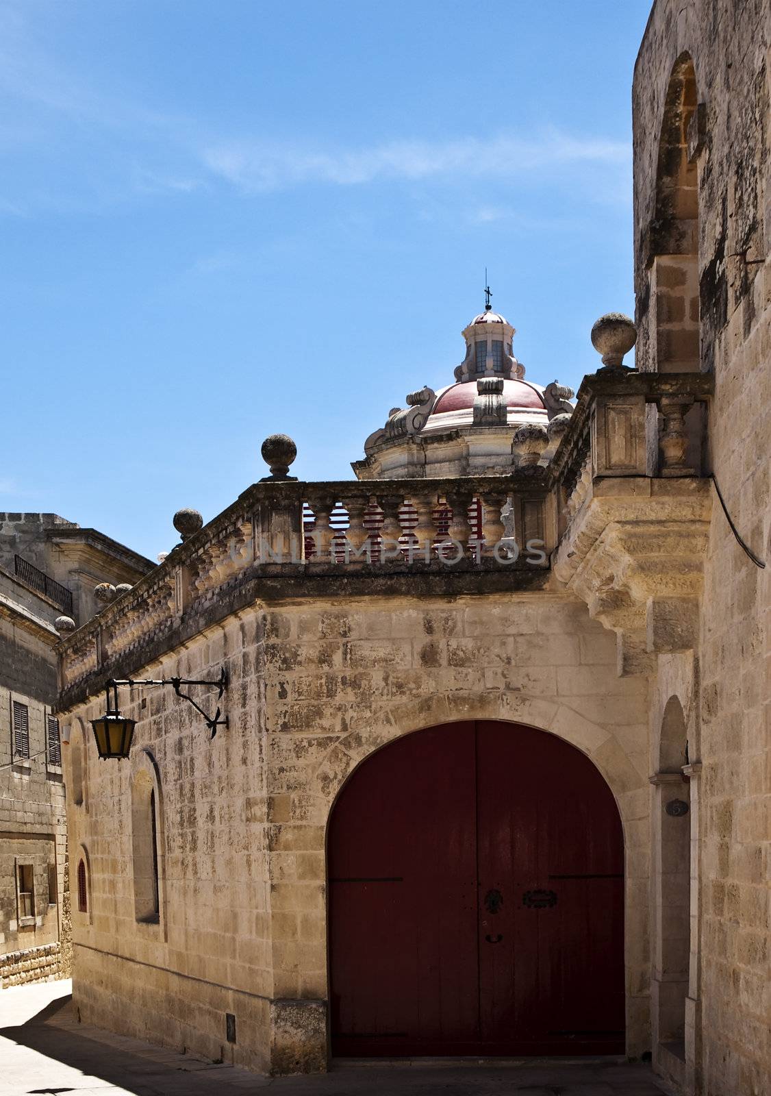 Medieval home in the city of Mdina in Malta