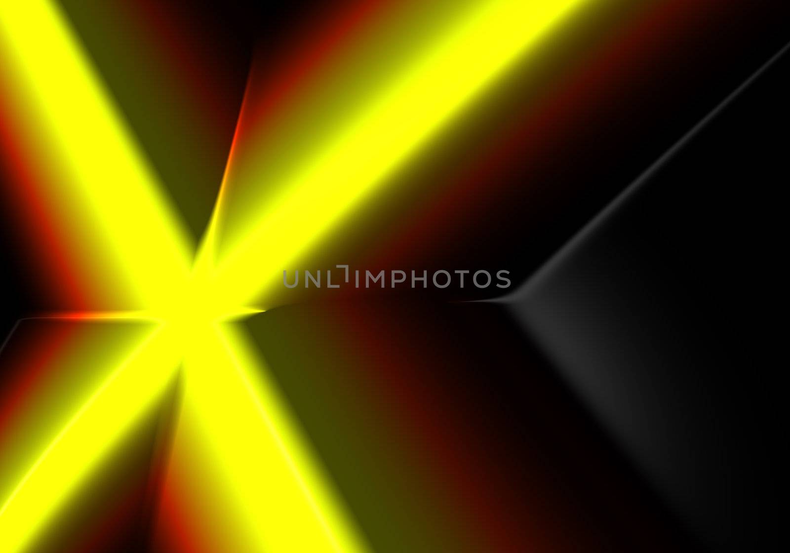 abstract fantasy image of metallic elements of design