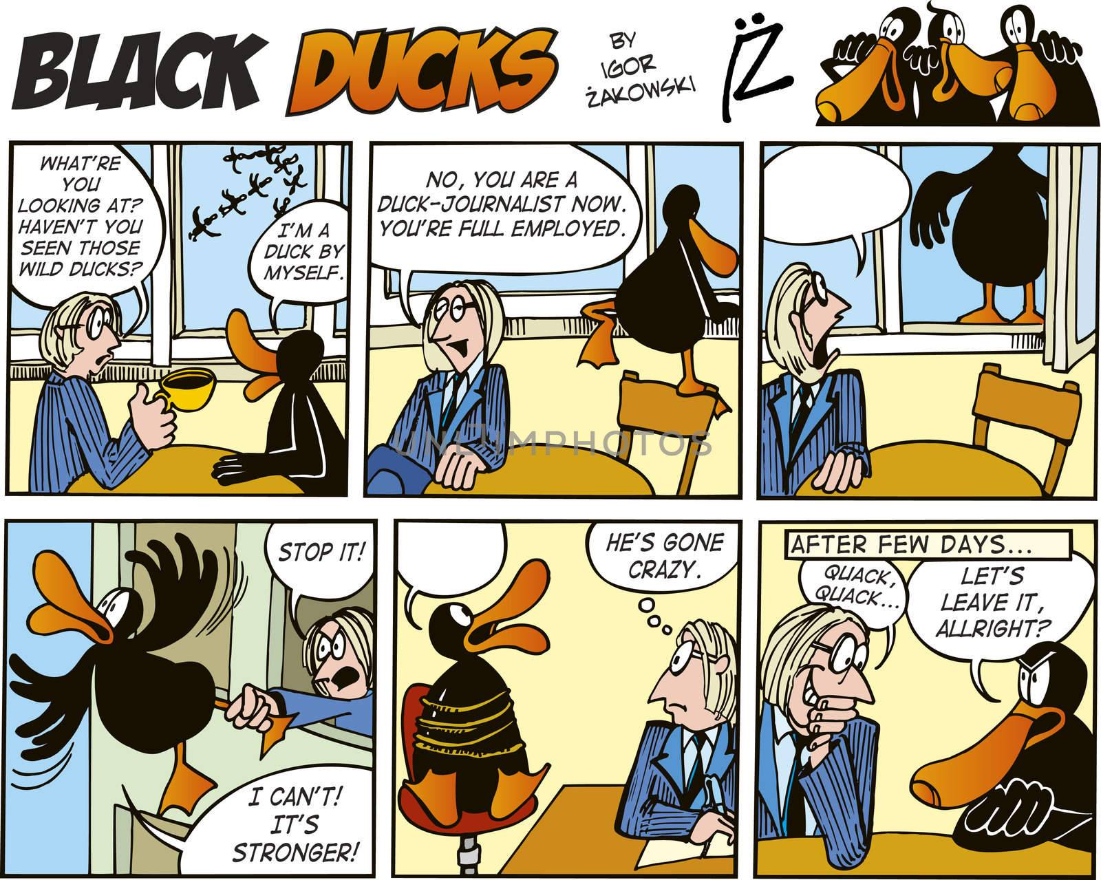 Black Ducks Comic Strip episode 55