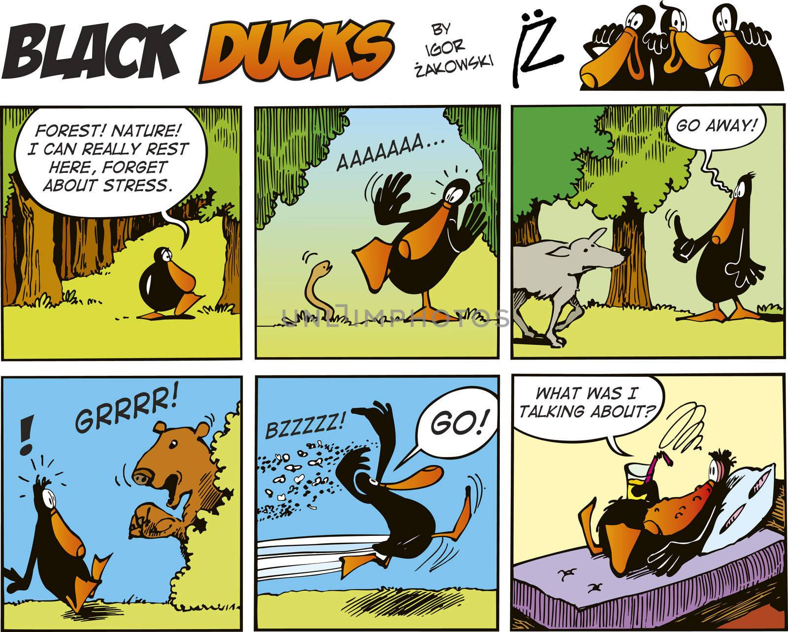 Black Ducks Comic Strip episode 58