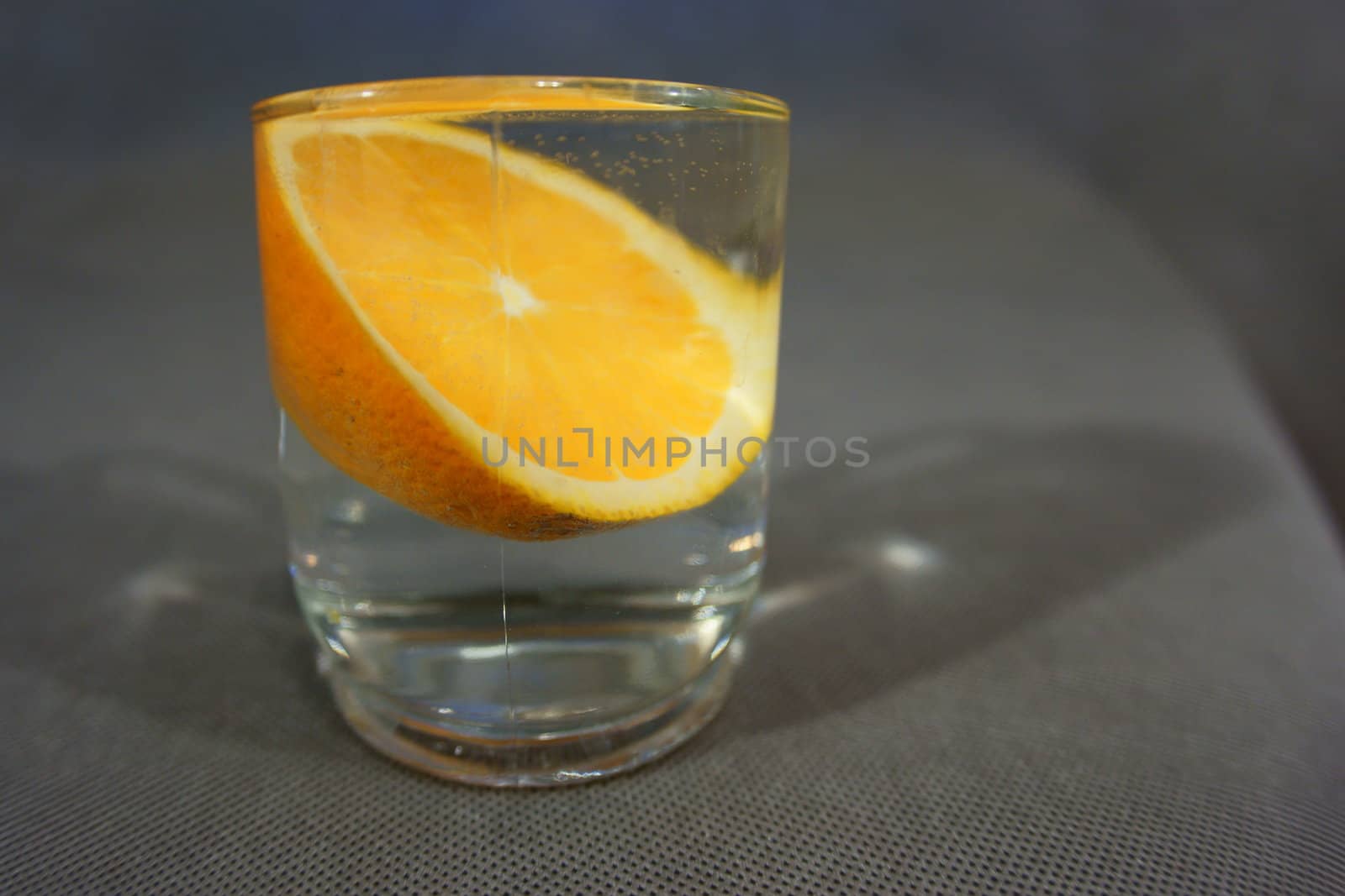 Orange fruit in water