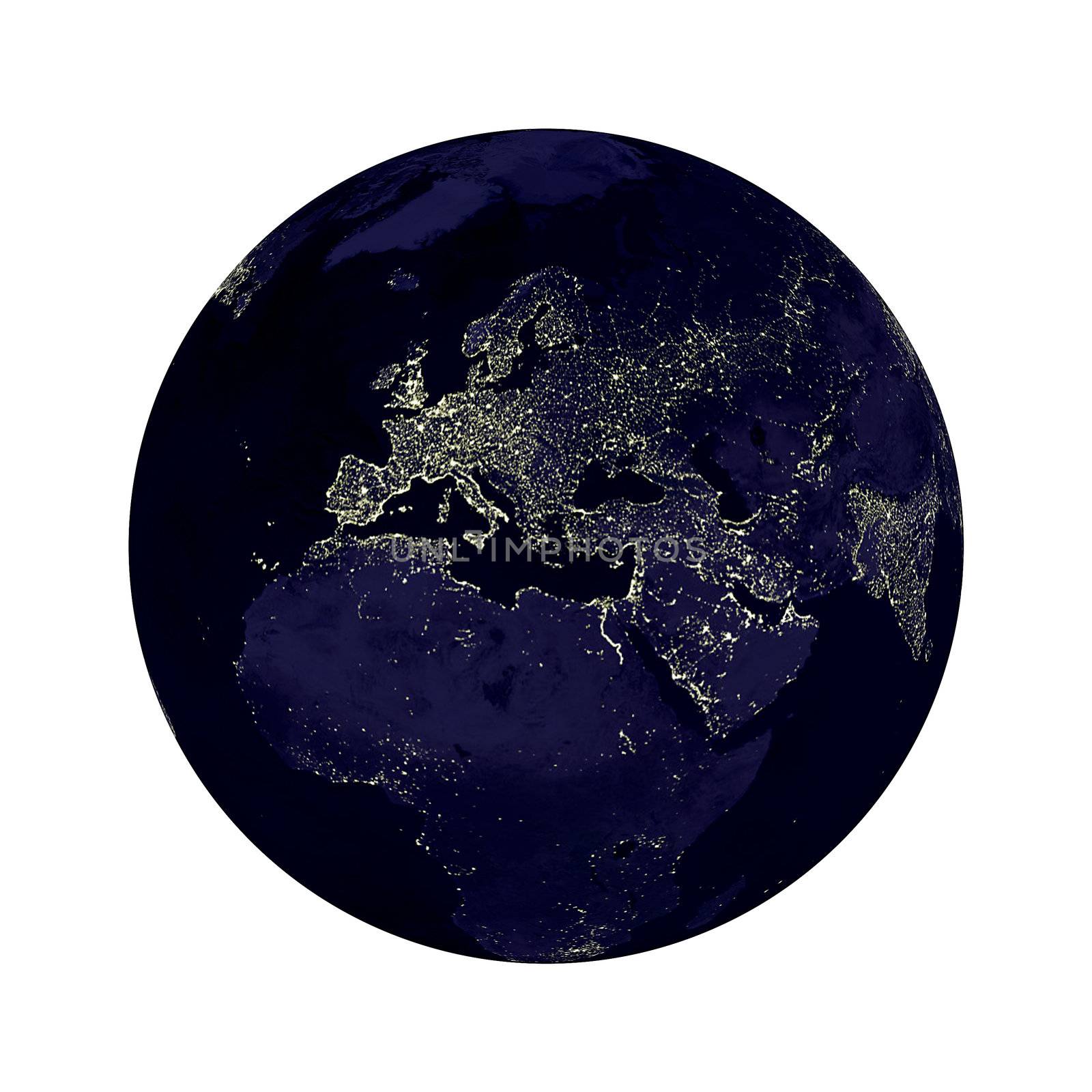 Earth Globe Lights by hlehnerer