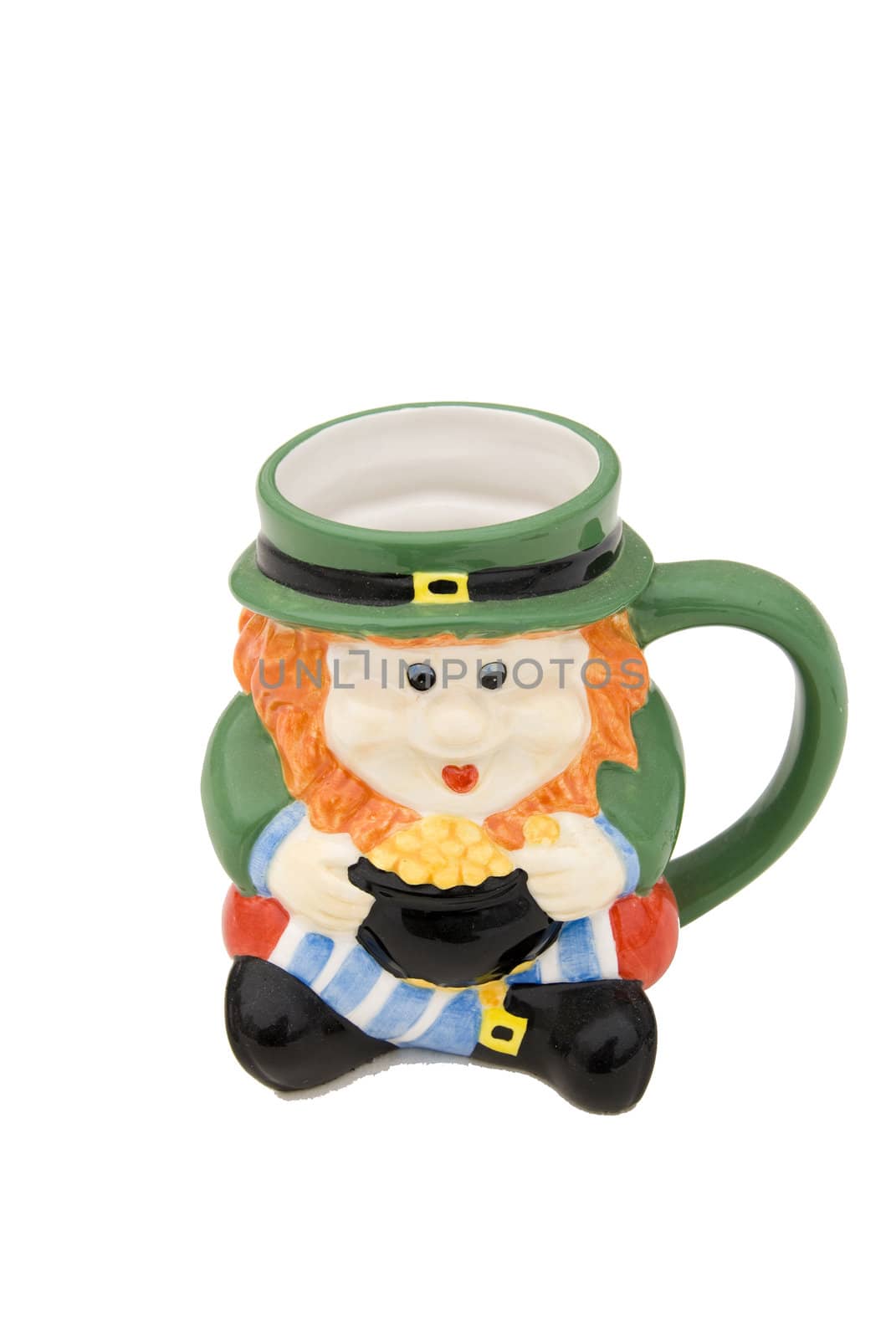 Colorful boy shaped cup by sauletas