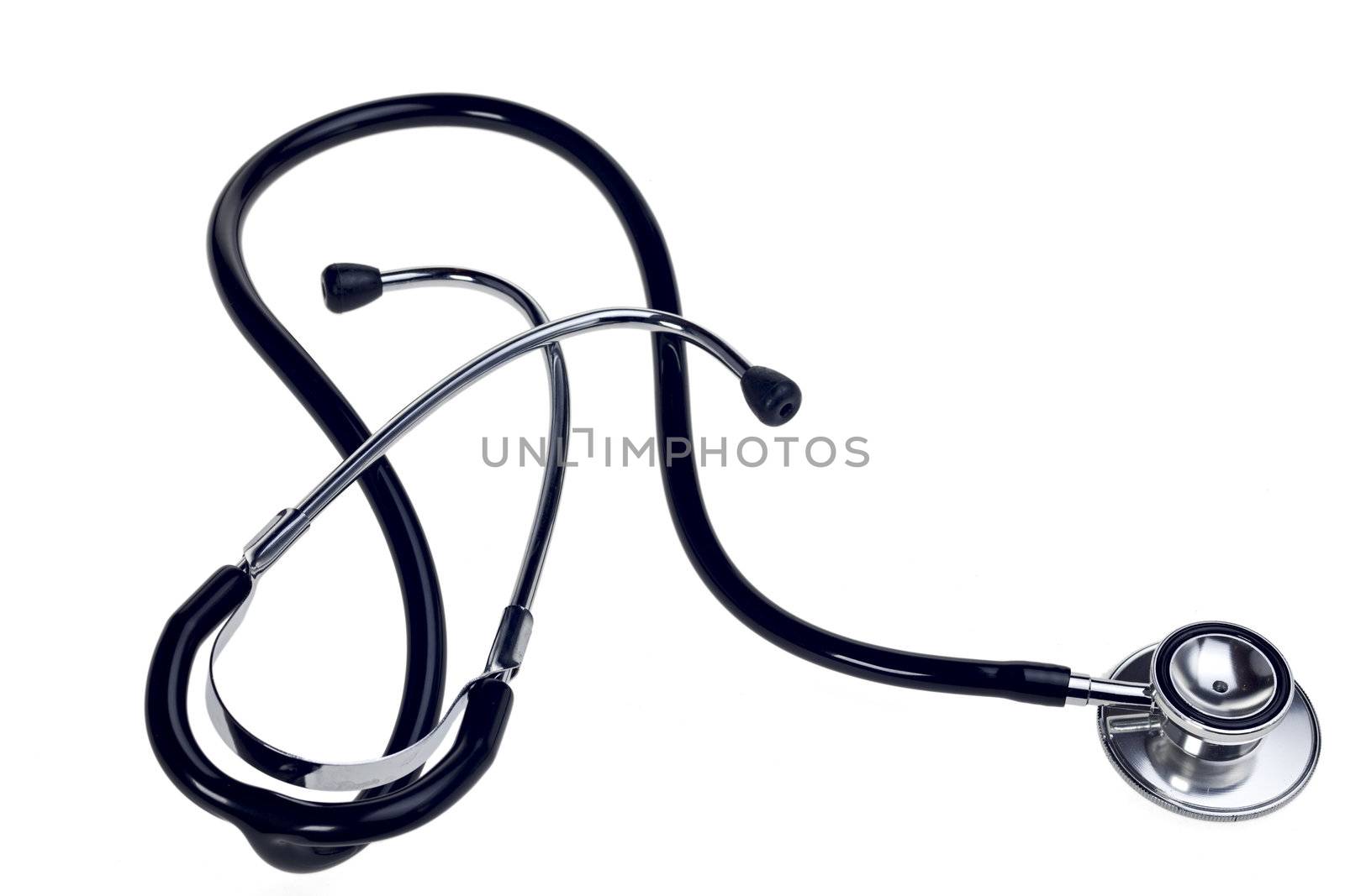 stethoscope isolated on a white background