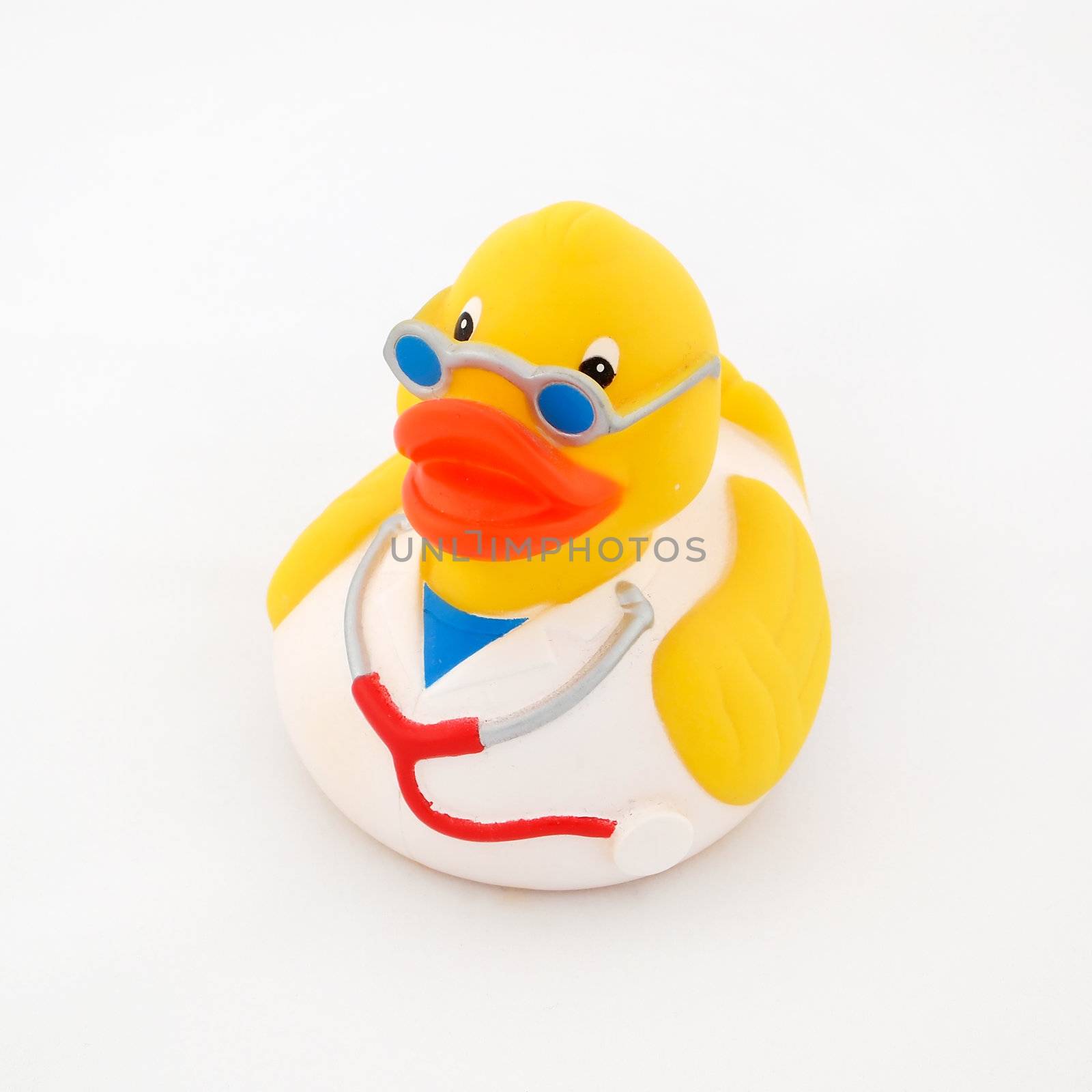 Rubber duck in doctor's clothes by pljvv