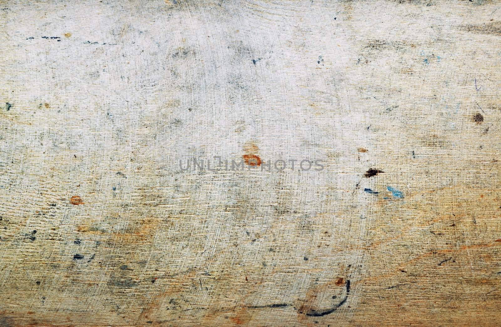 Grungy wooden texture. Close-up horizontal photo