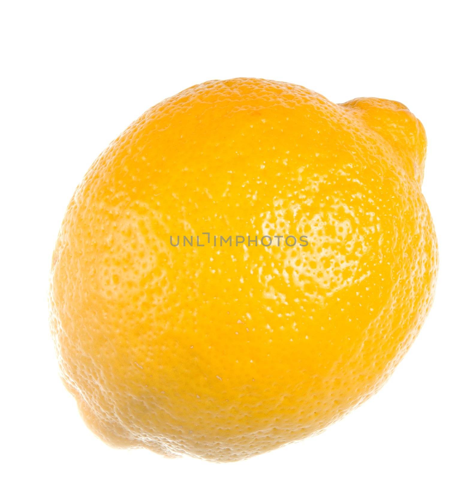  lemon. Object on a white background