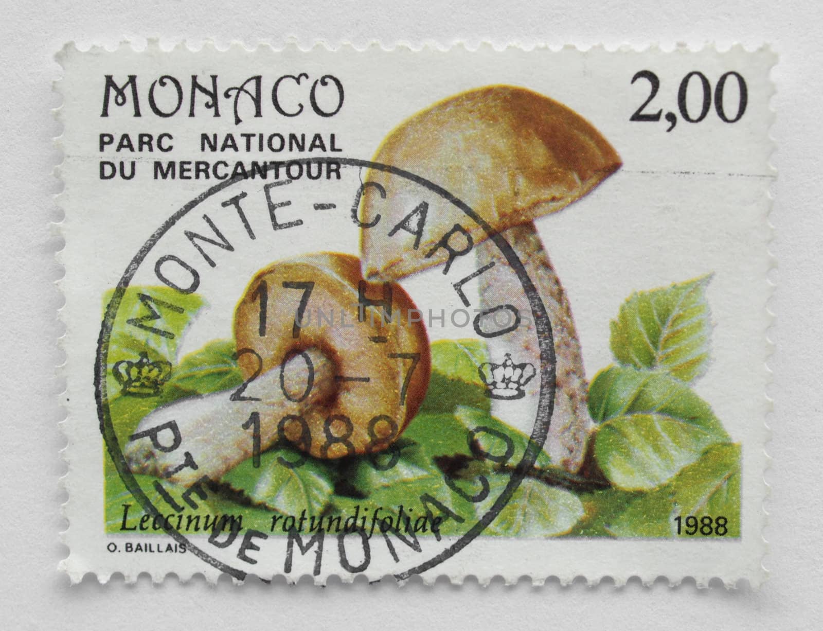 Stamp of Montecarlo (near France, European Union)