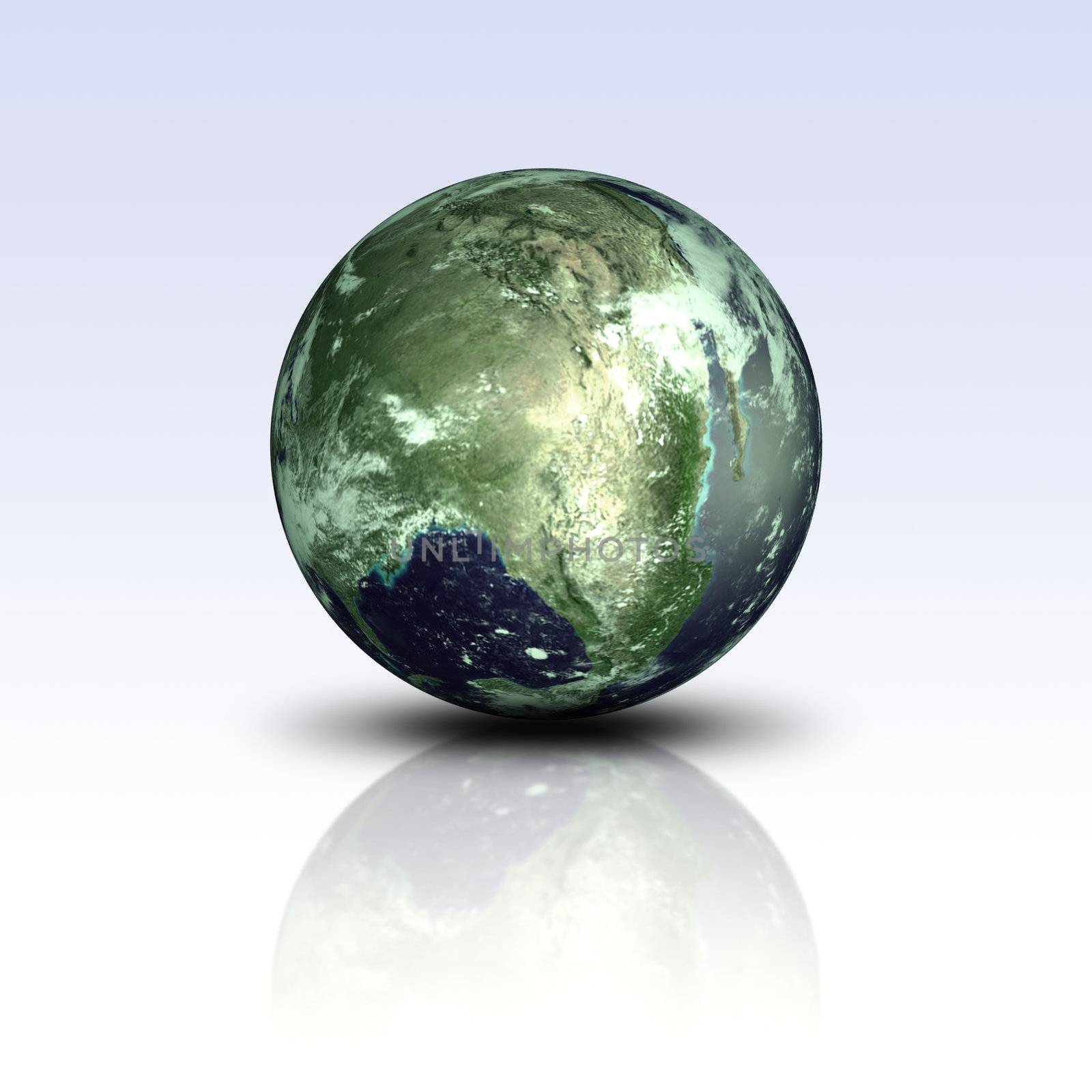 Shiny Earth by sacatani