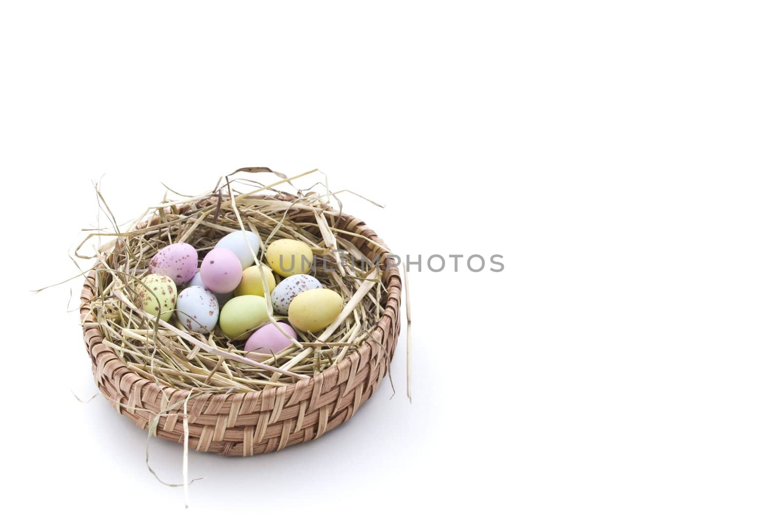 Nest of Coloured Eggs (2) by frannyanne