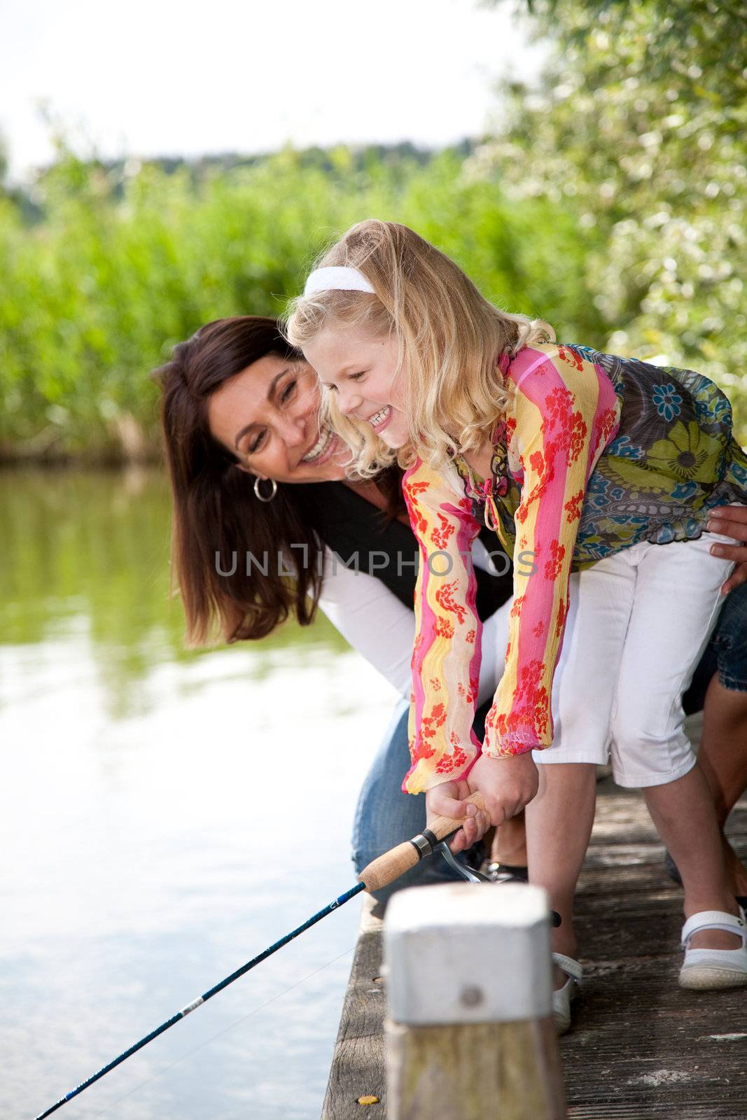 Fishing with mom by Fotosmurf