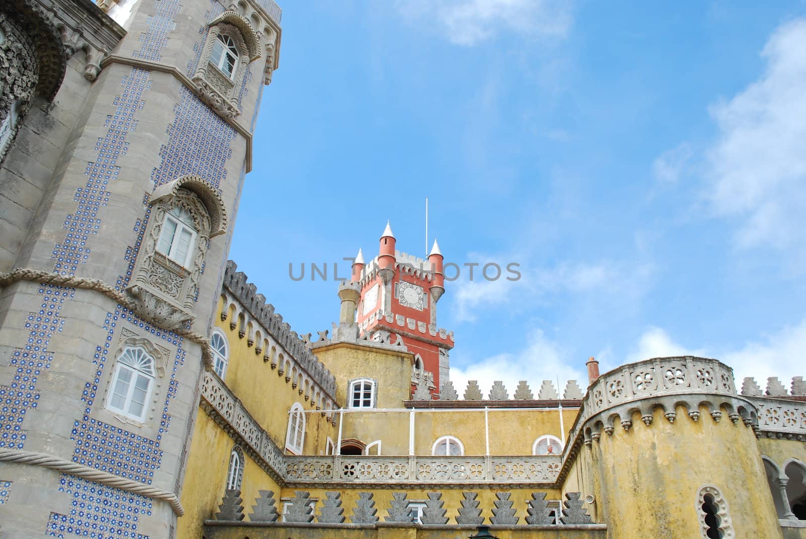 famous palace and one of the seven wonders in Portugal