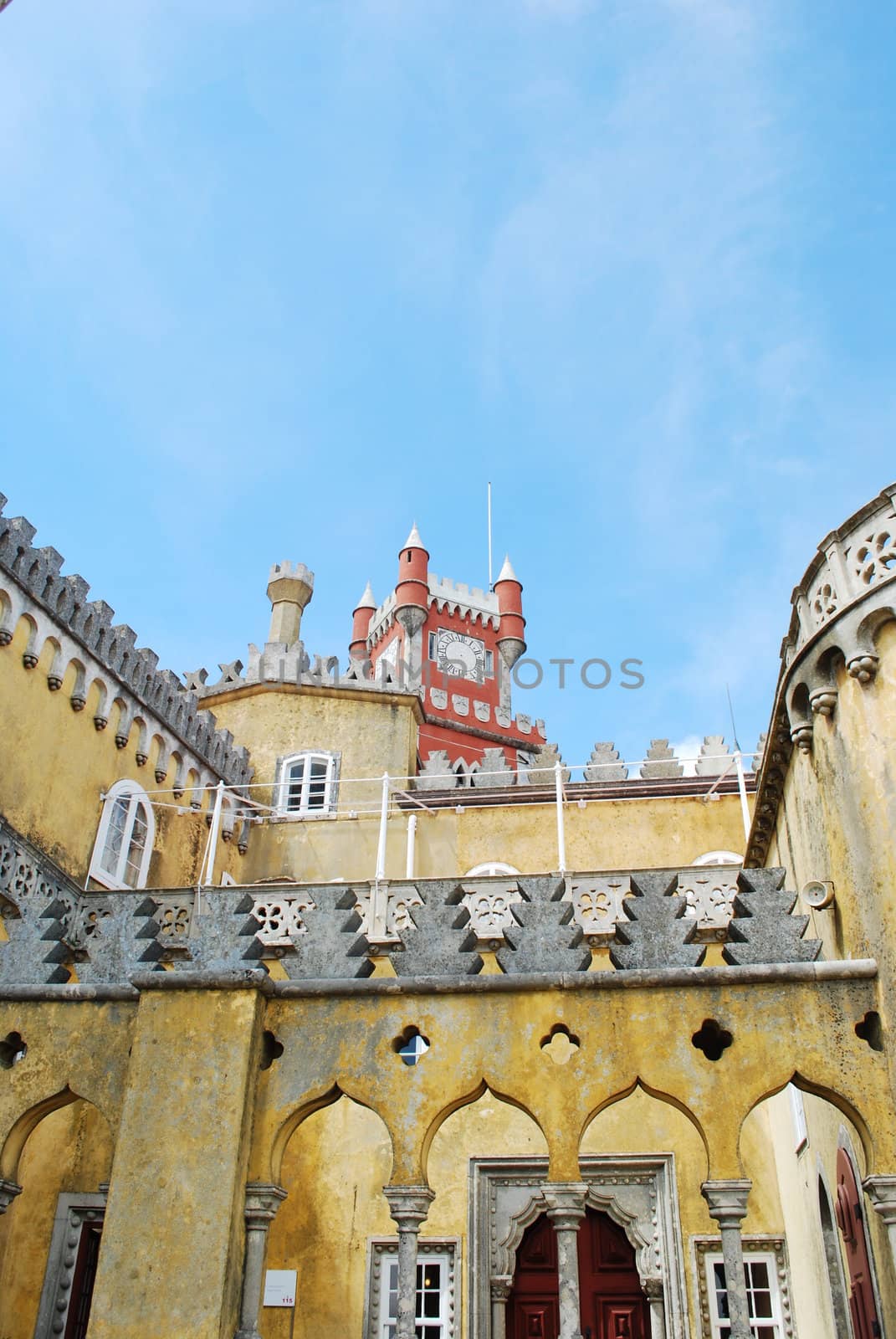 famous palace and one of the seven wonders in Portugal