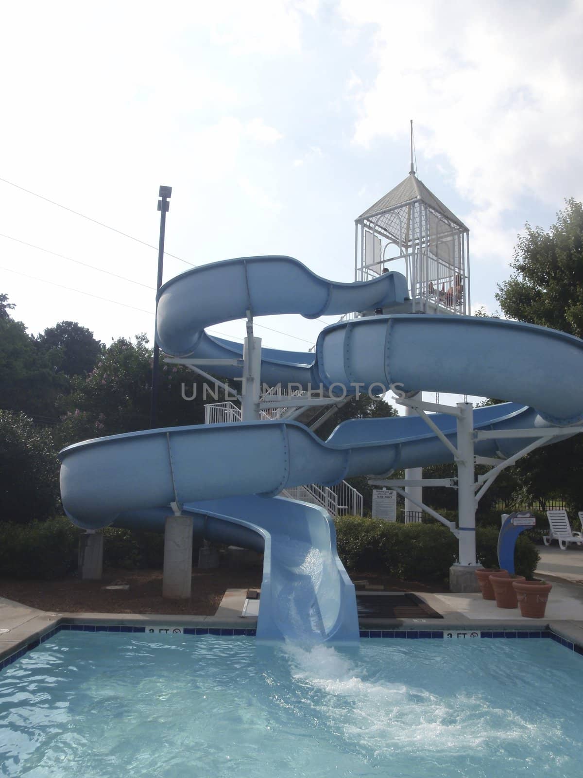 Neighborhood pool in Georgia, USA