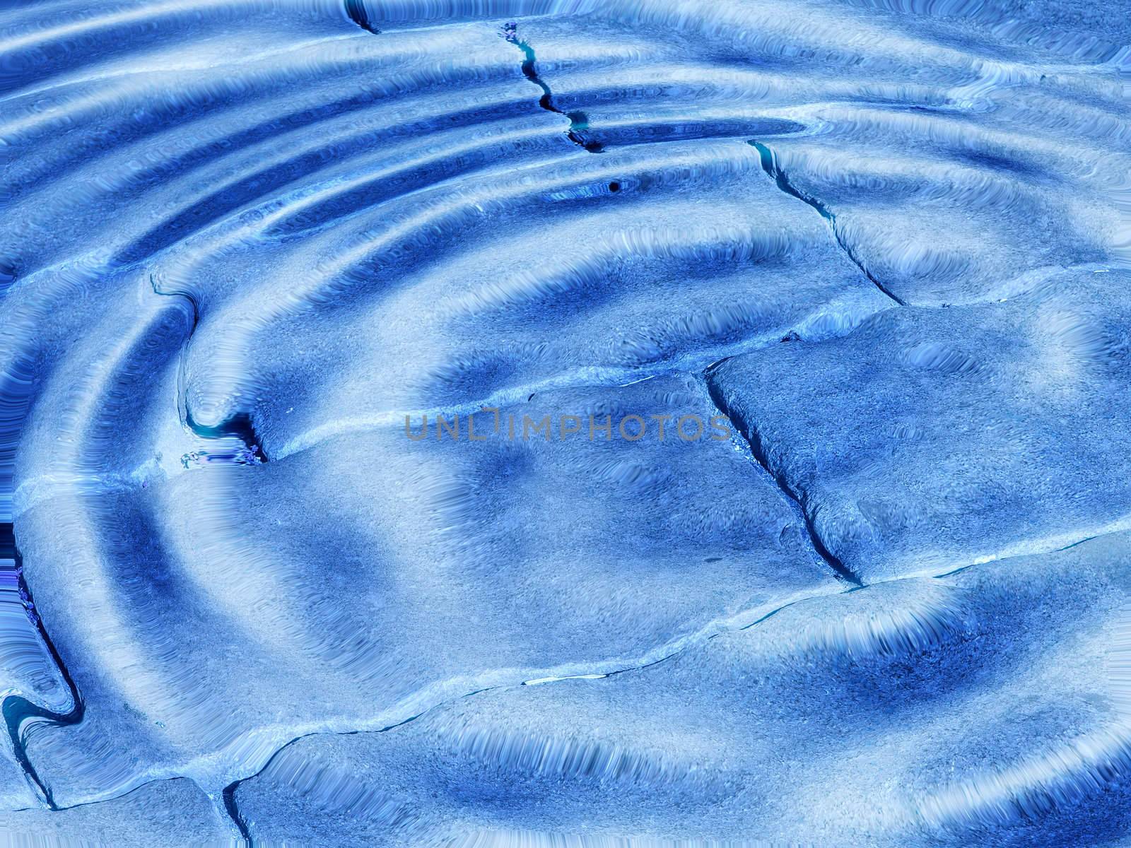 Swimming pool tiles underwater useful as a background