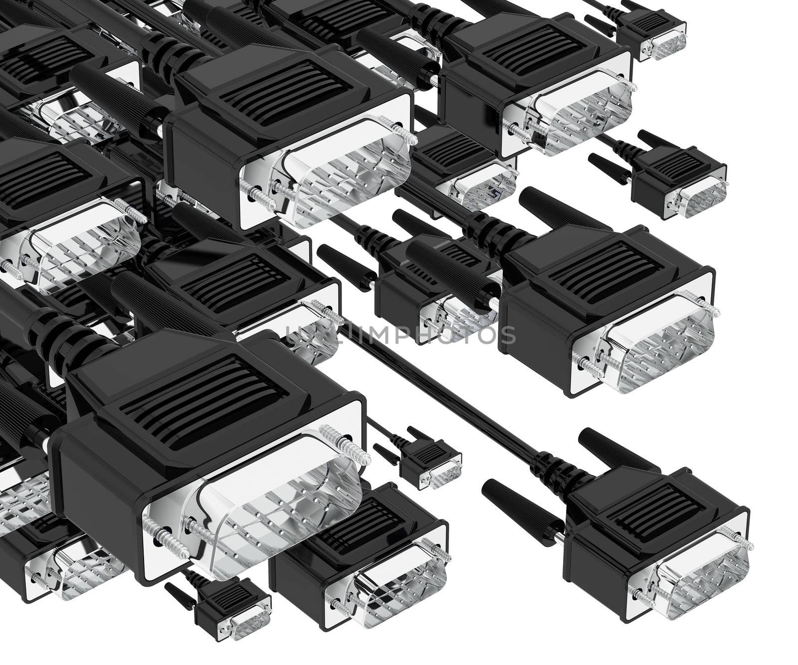 Tech input cable connectors. by Sylverarts