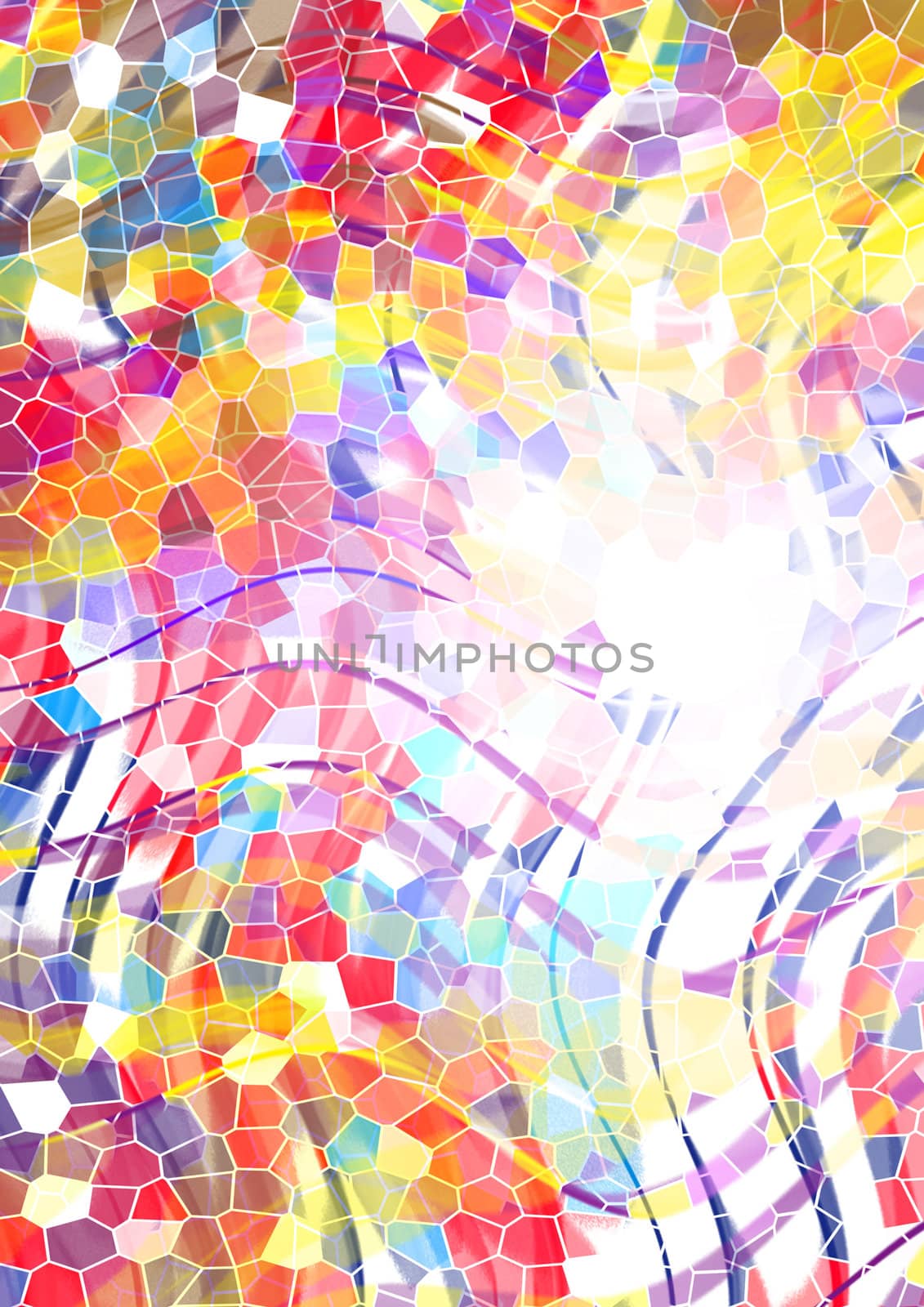 Creative abstract background for design. Art illustration.