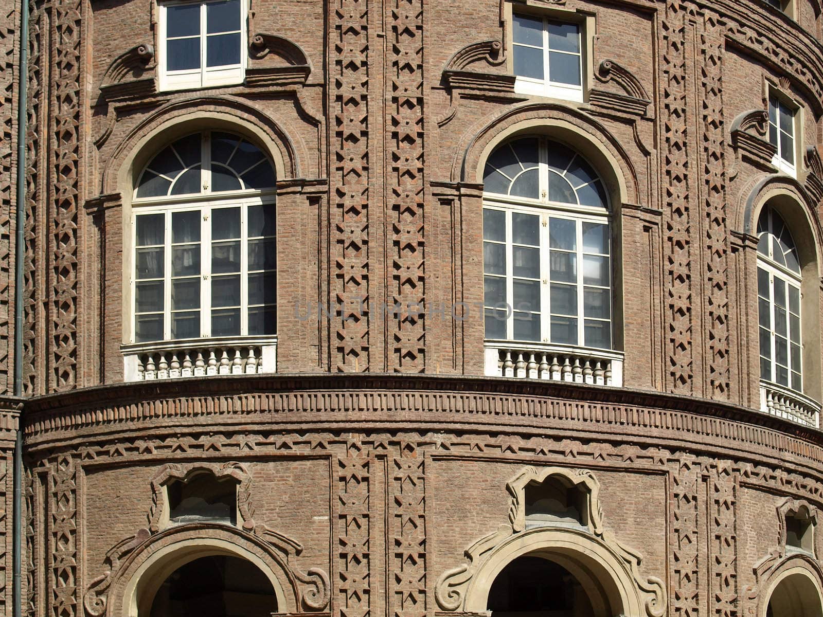 Palazzo Carignano in Turin, Italy - first Italian houses of parliament