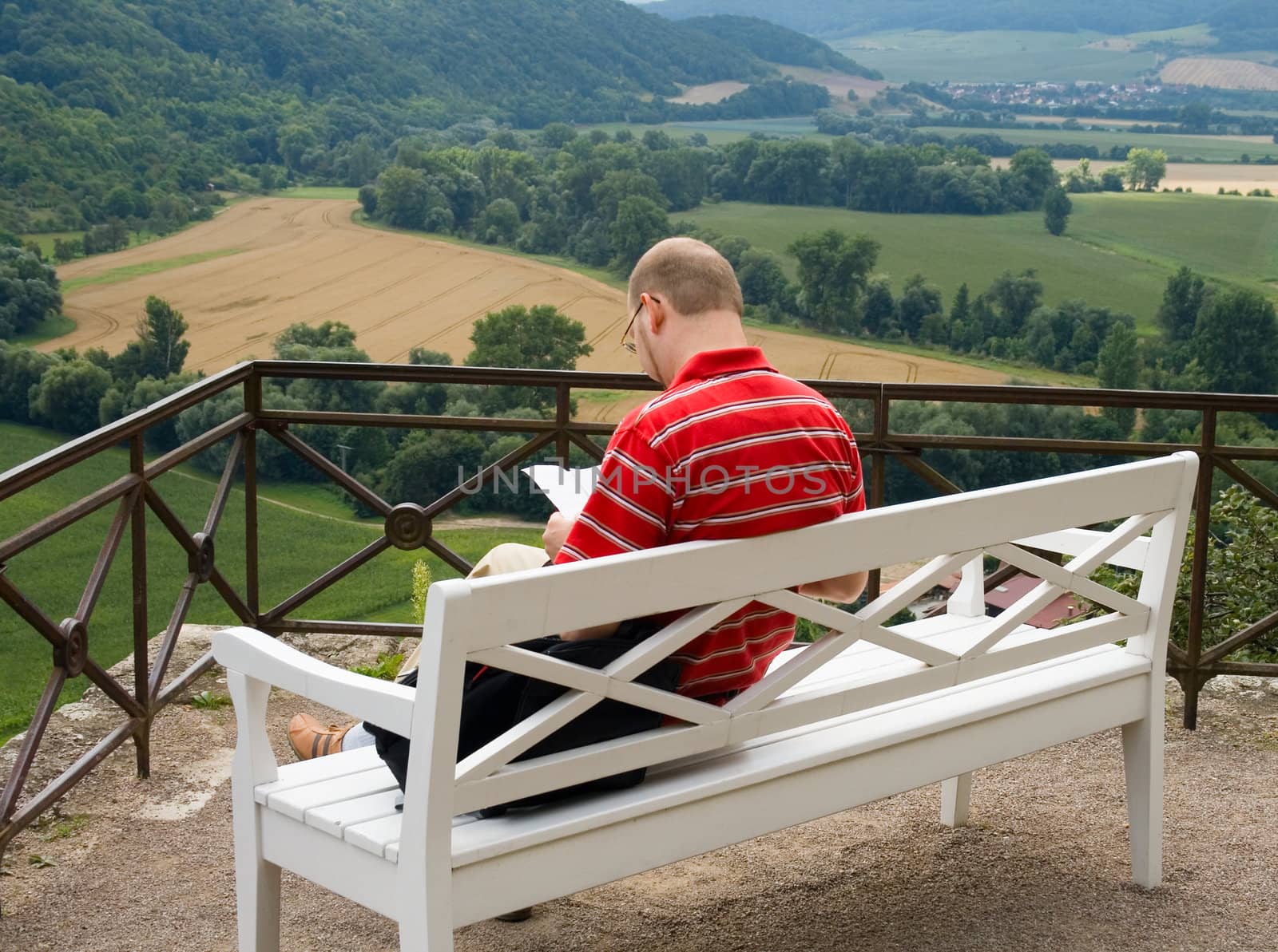 Outdoor Reading by Nickondr