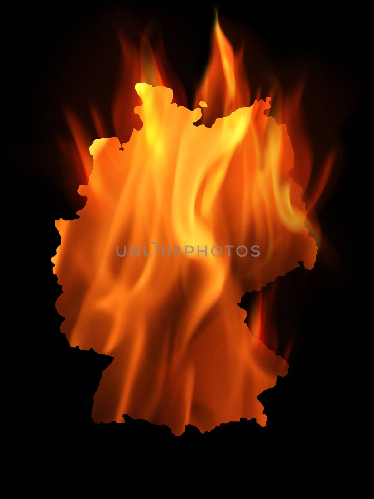 Burning Germany by Hasenonkel