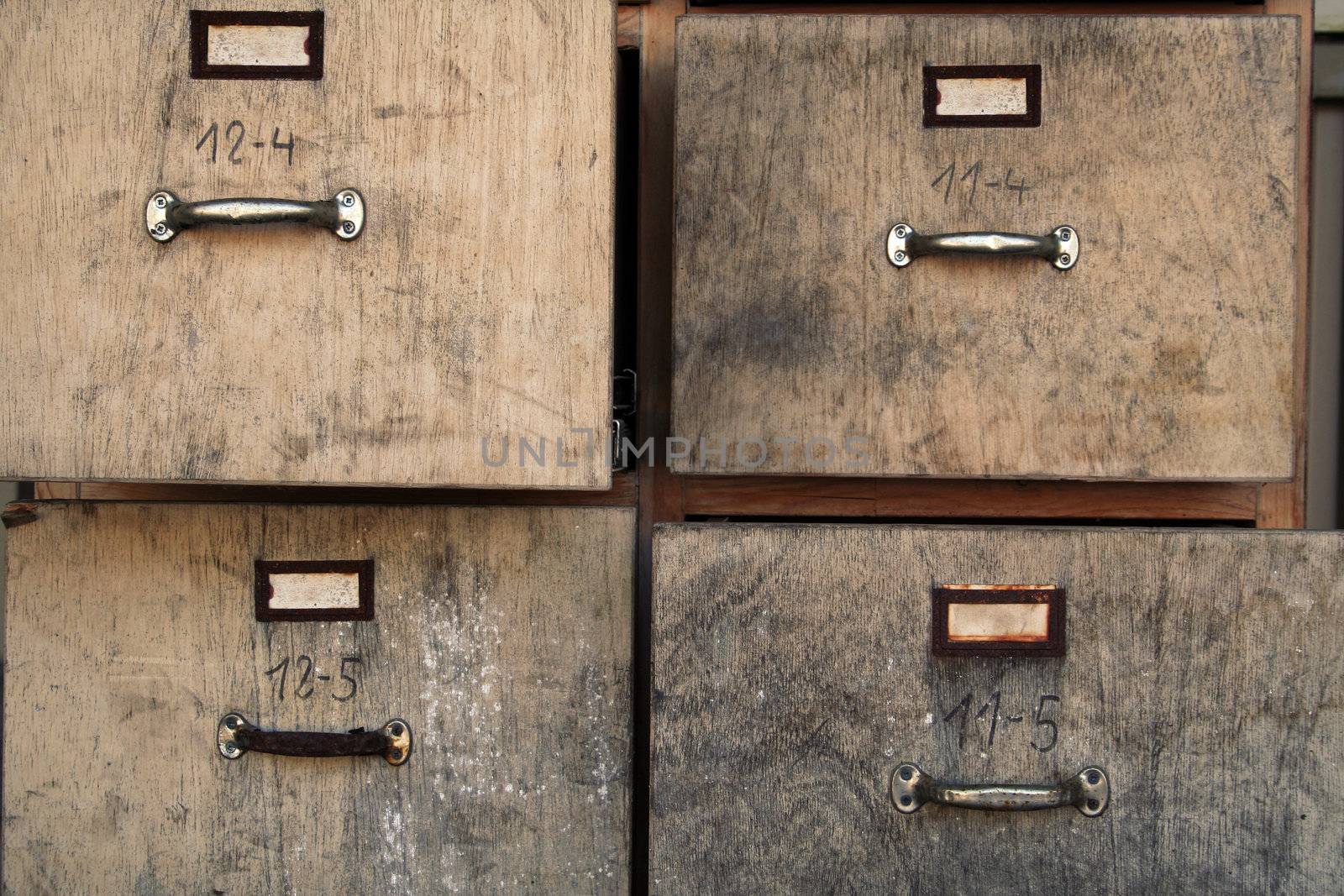 old filing cabinet by Hasenonkel