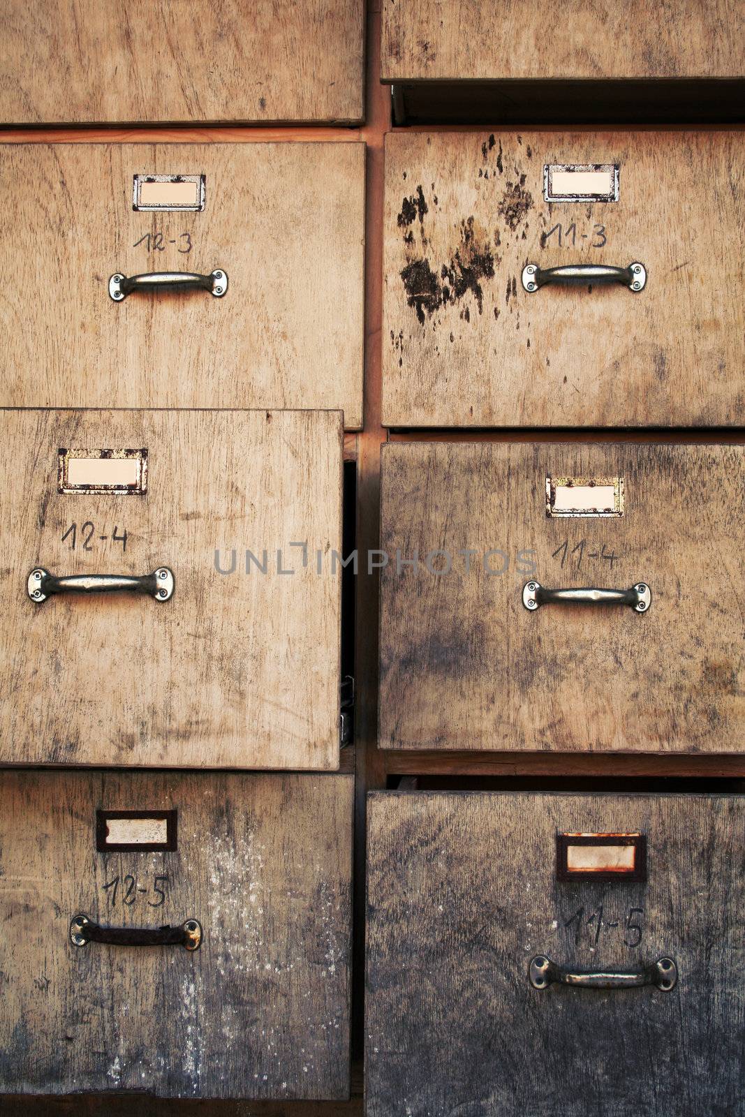 old filing cabinet by Hasenonkel