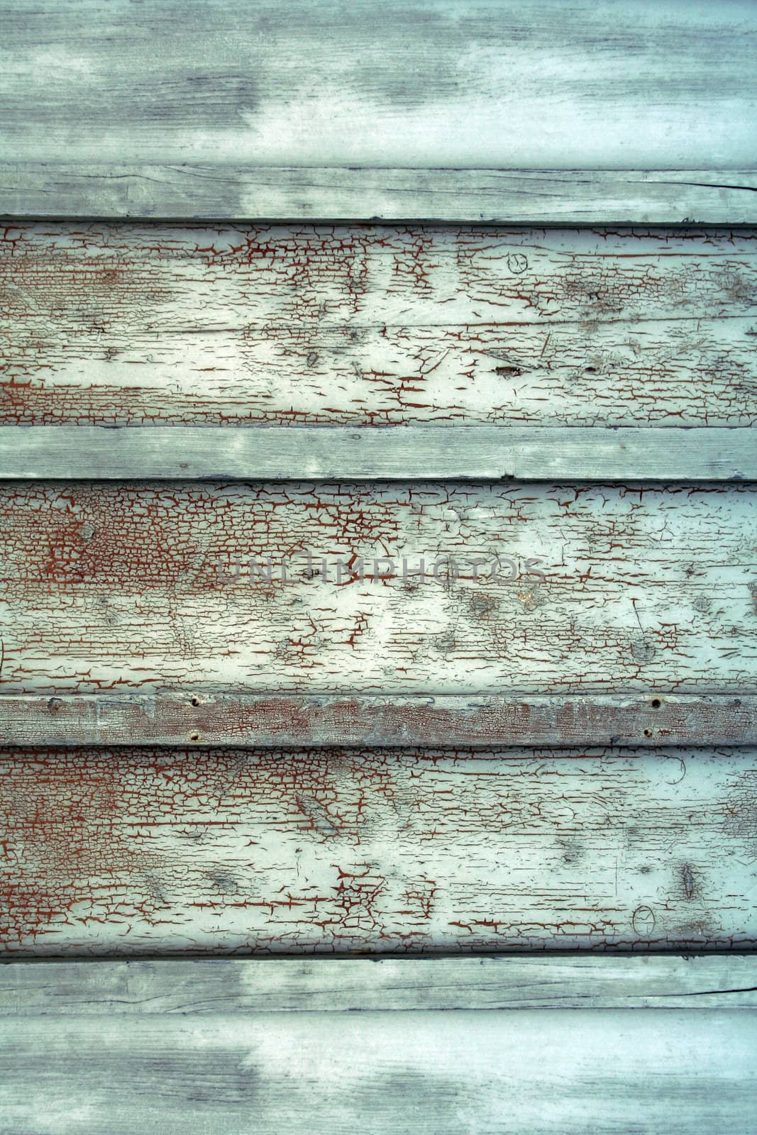 planks and boards of an old wooden house