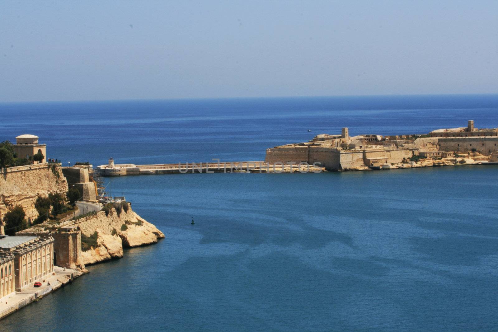 Break water in the Valletta harbour by keki