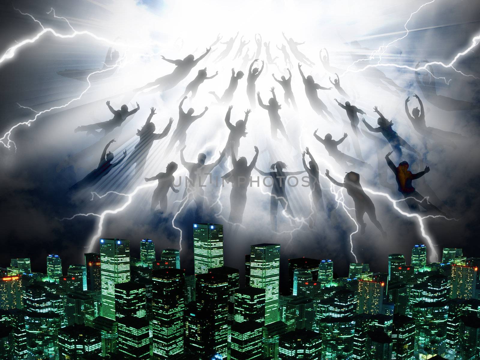 The Rapture of People out of the world