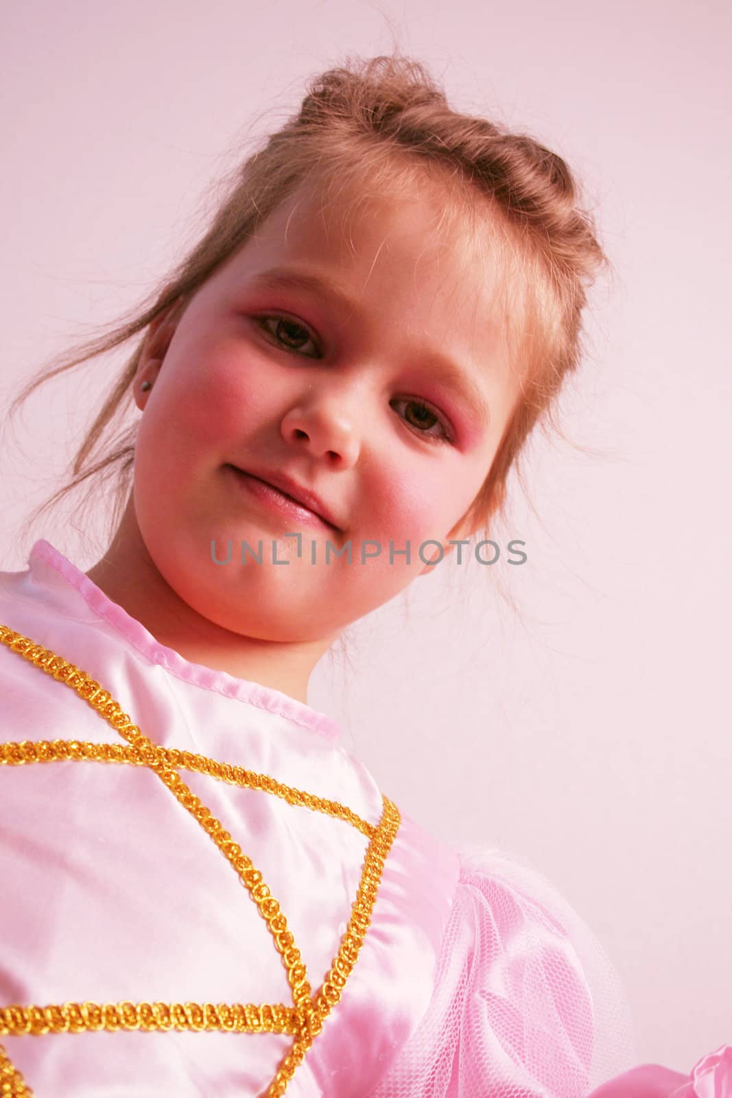 nice portrait picture of a little princess