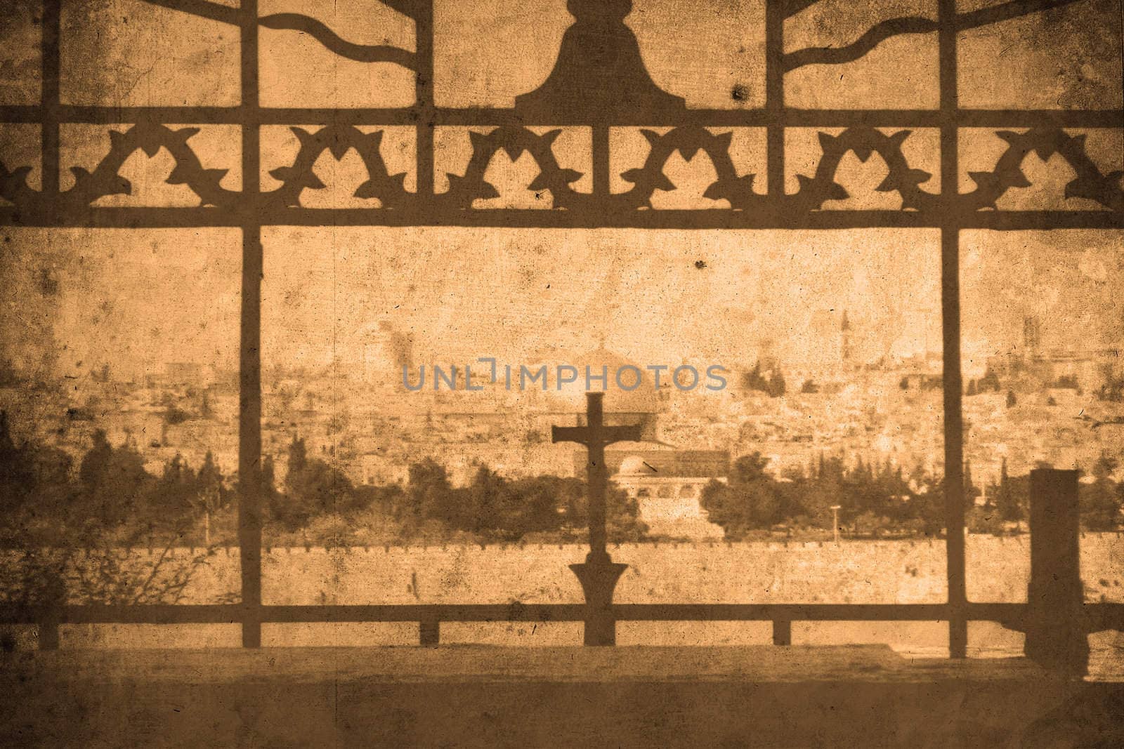 Retro look of the Orient - Jerusalem in Israel
