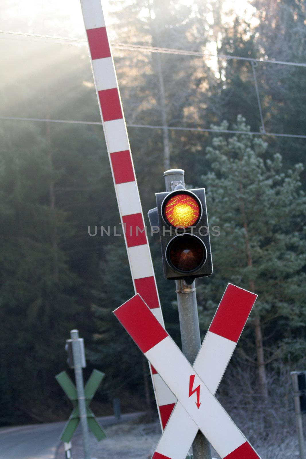 on the rail road