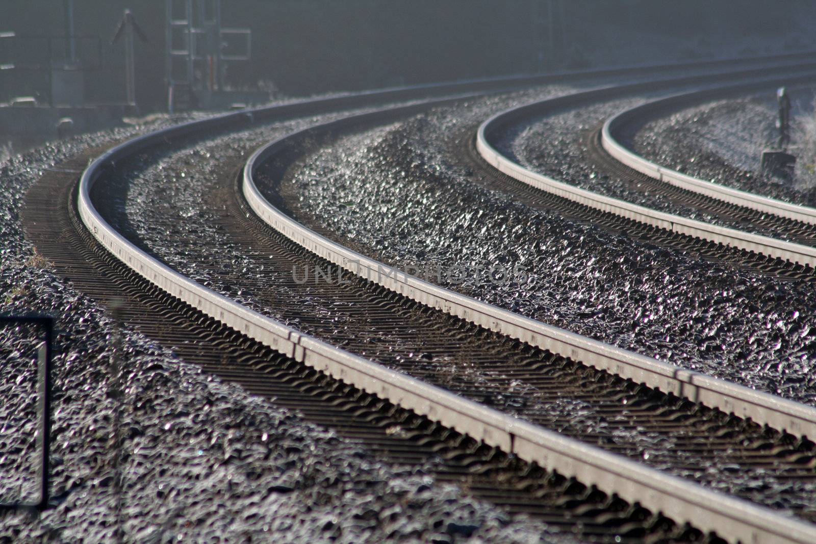 on the rail road