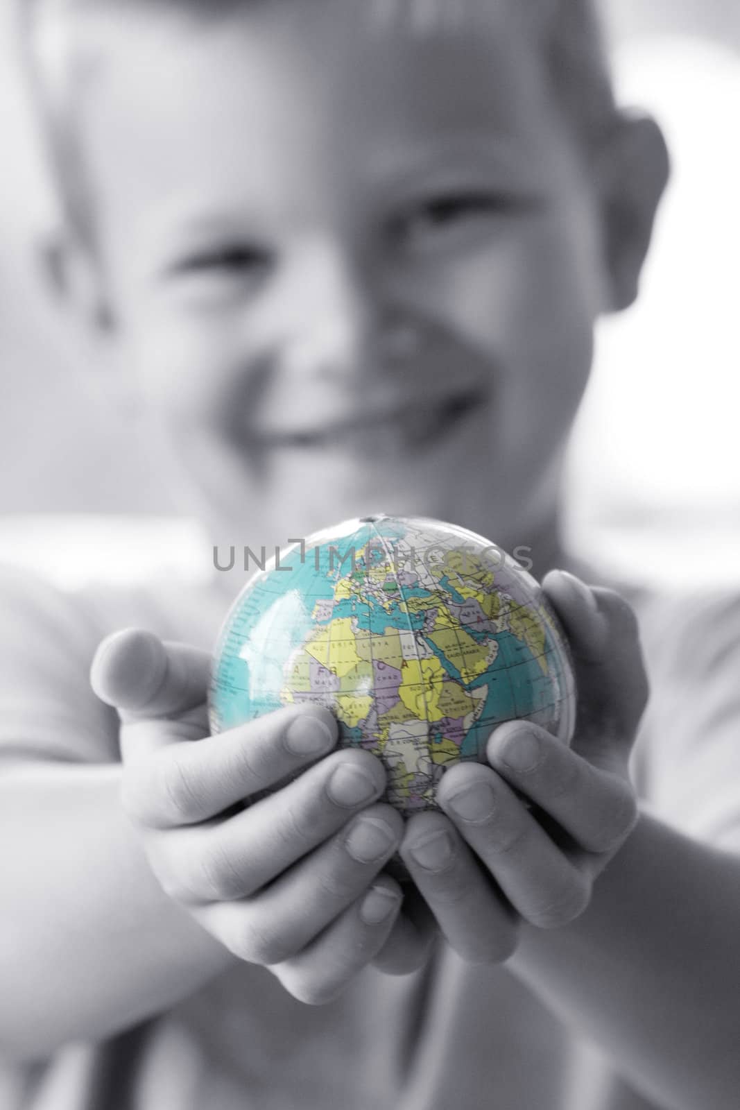 The world in kids hands by Hasenonkel