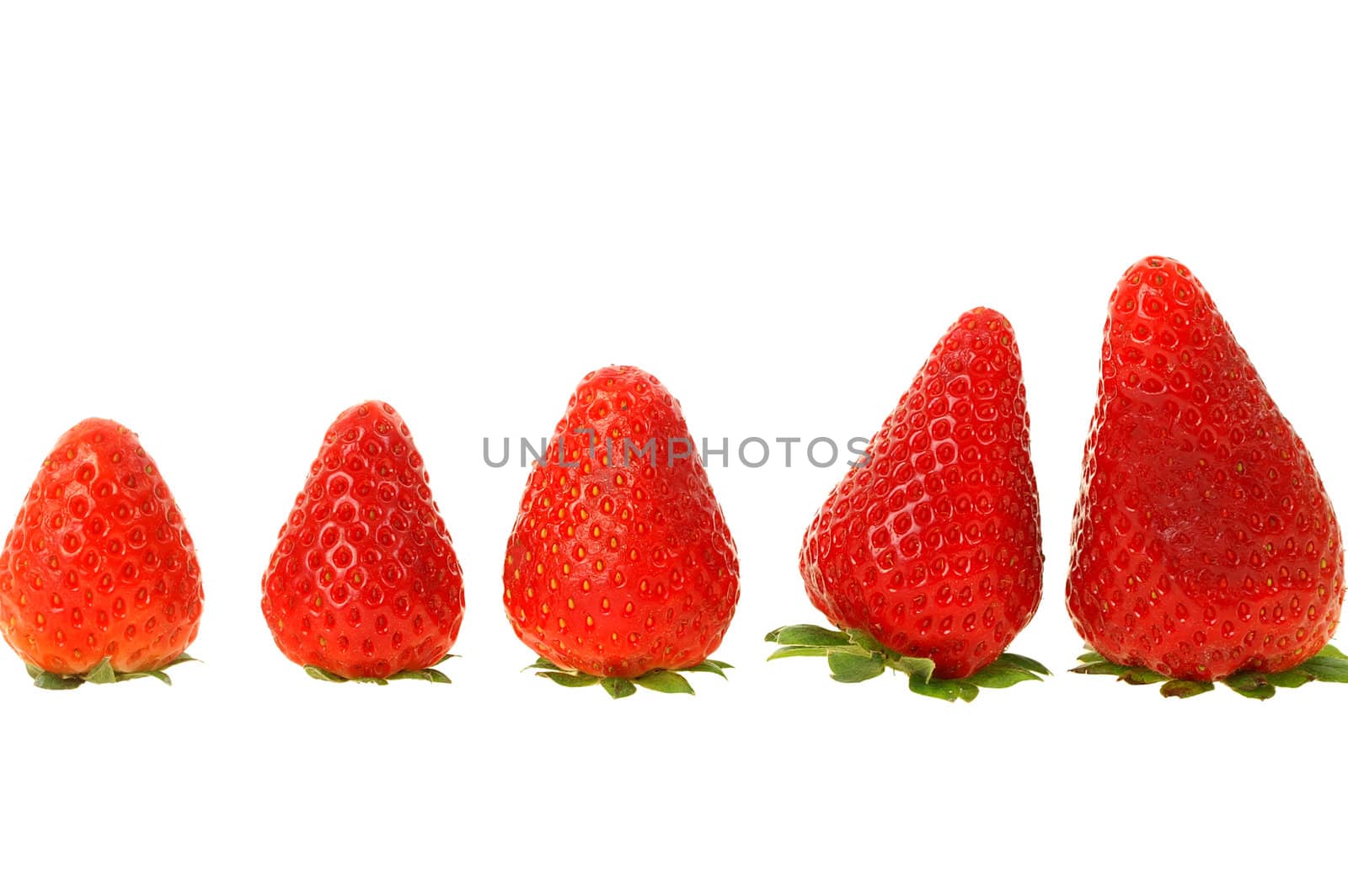 Fresh Strawberry  isolated on white background