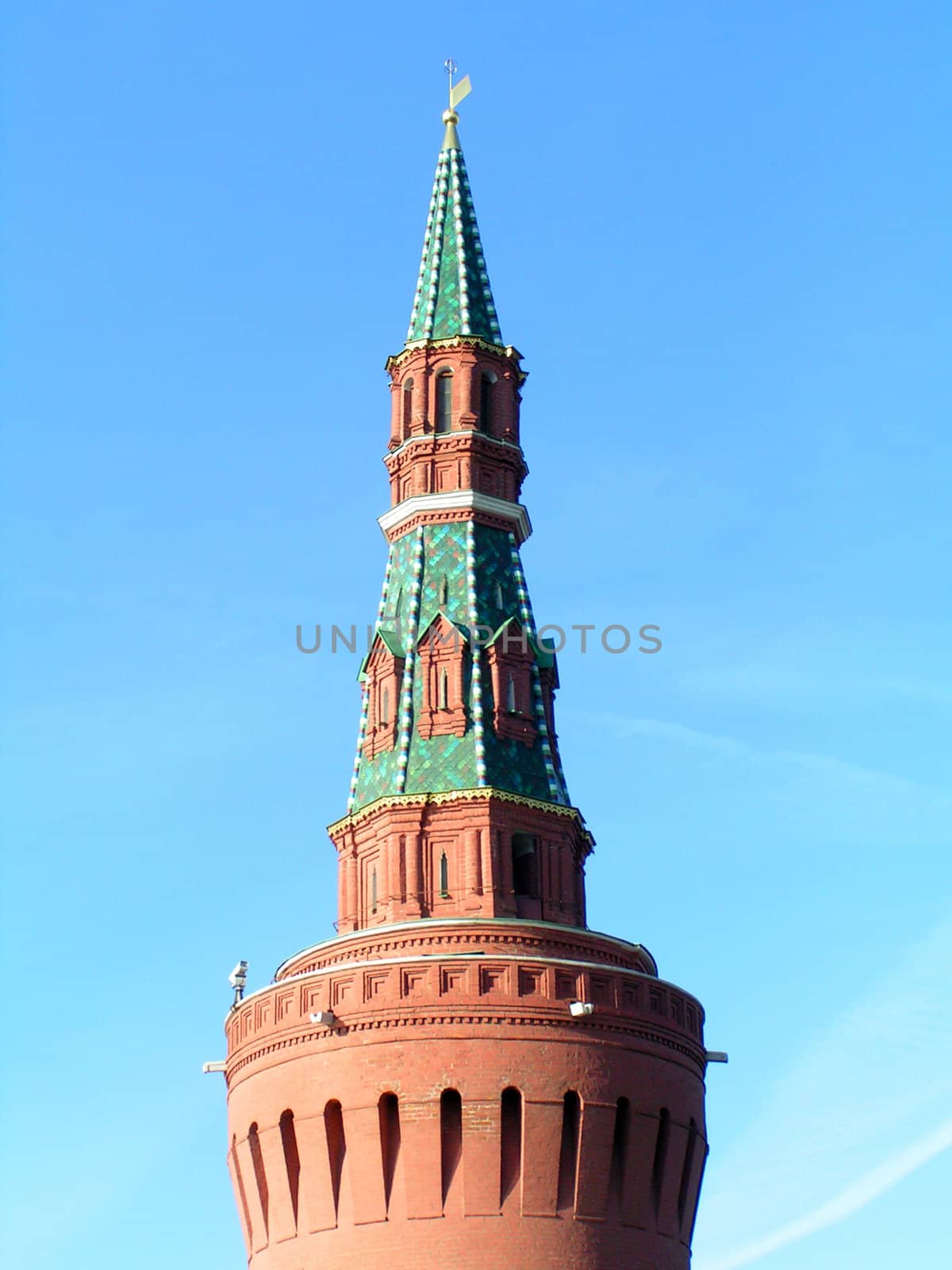 Tower of Moscow Kremlin, Russia      