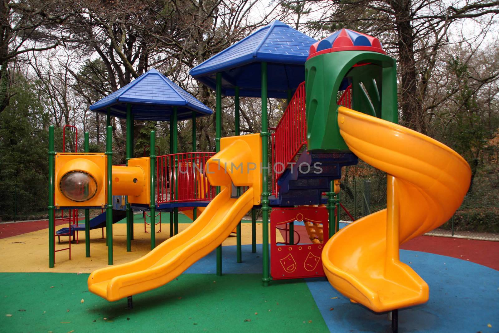 playground for kids in the park