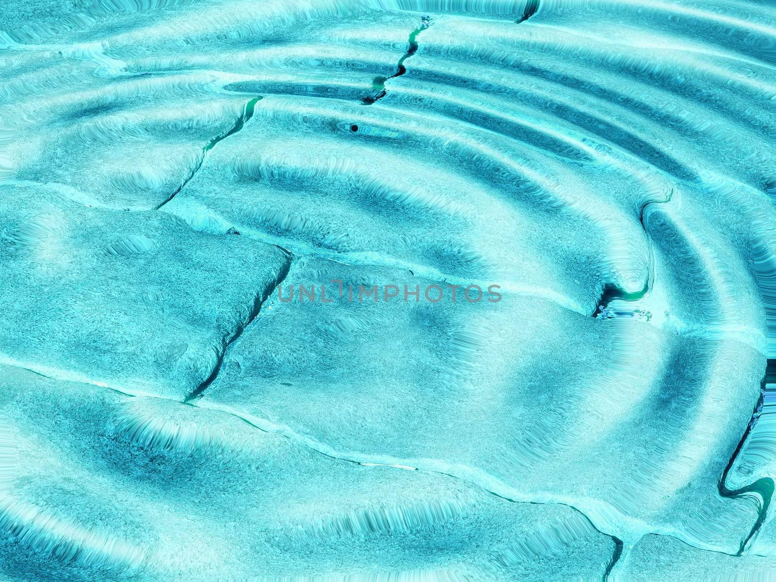 Swimming pool tiles underwater useful as a background