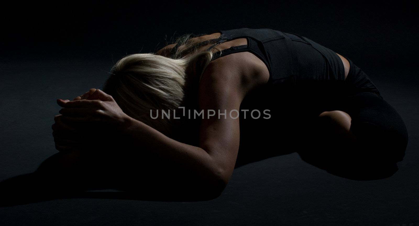 Woman in yoga