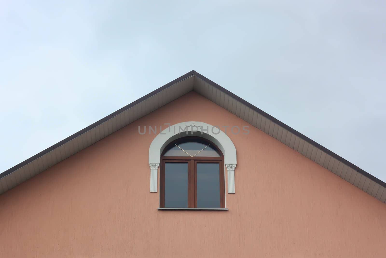 Detail of the roof of a building by qiiip