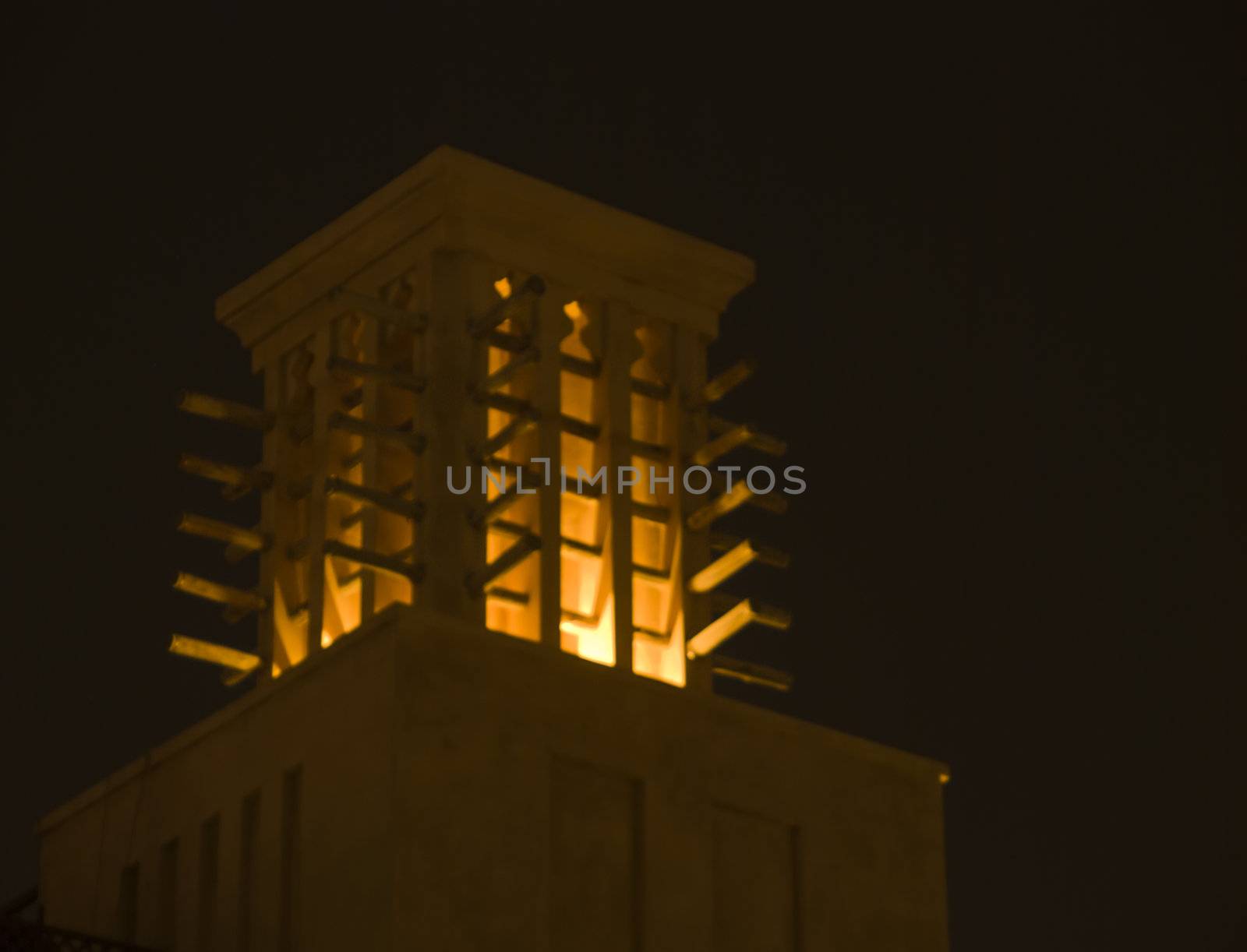 Wind tower in madinat by KRoman