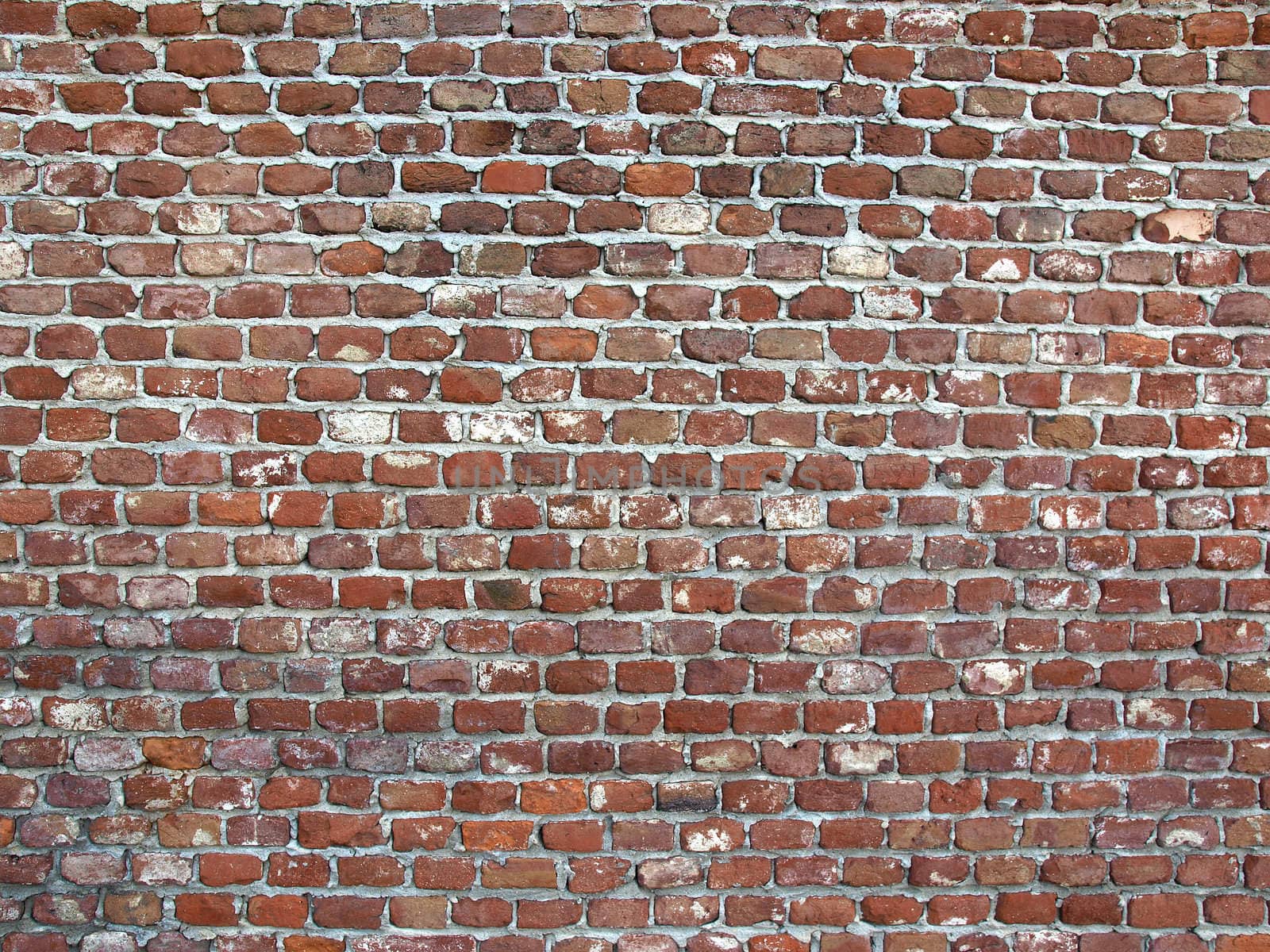 Detail of a brick wall useful as a background