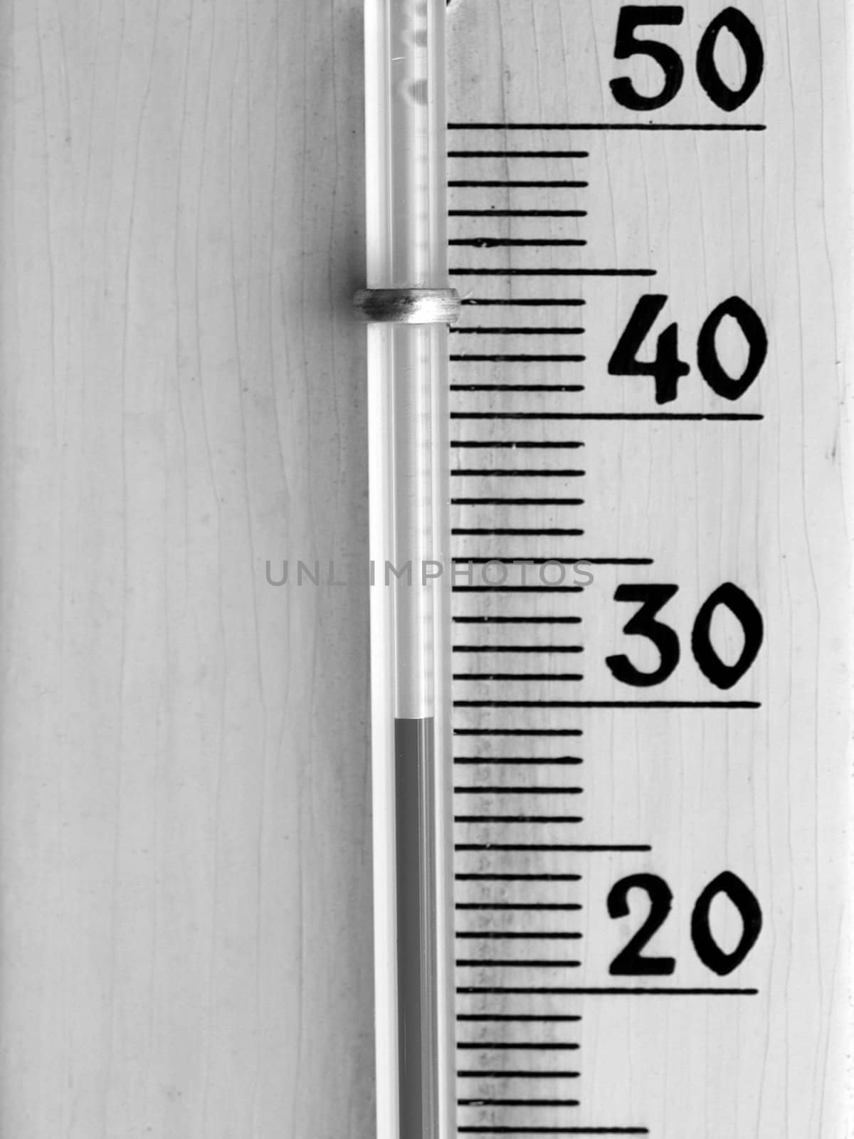 Thermometer instrument for measuring temperature - Hot summer