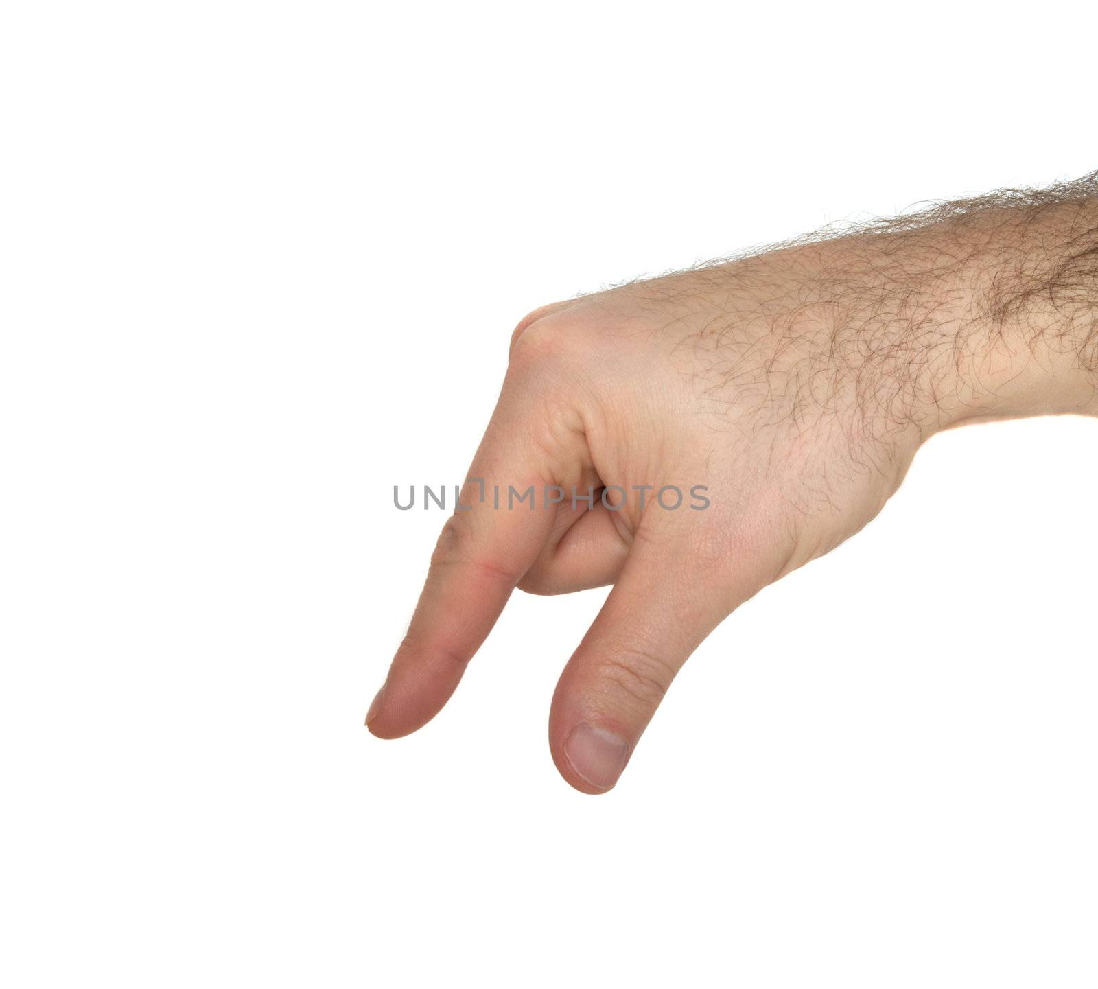 How to sign the letter Q using American Sign Language