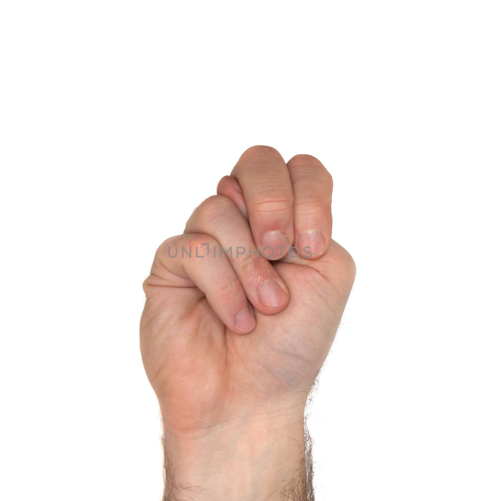 How to sign the letter N using American Sign Language