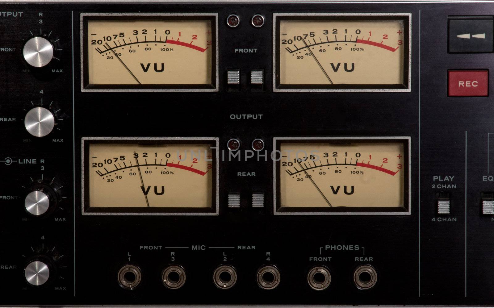 Playback recording VU Meters and knobs input output by GunterNezhoda