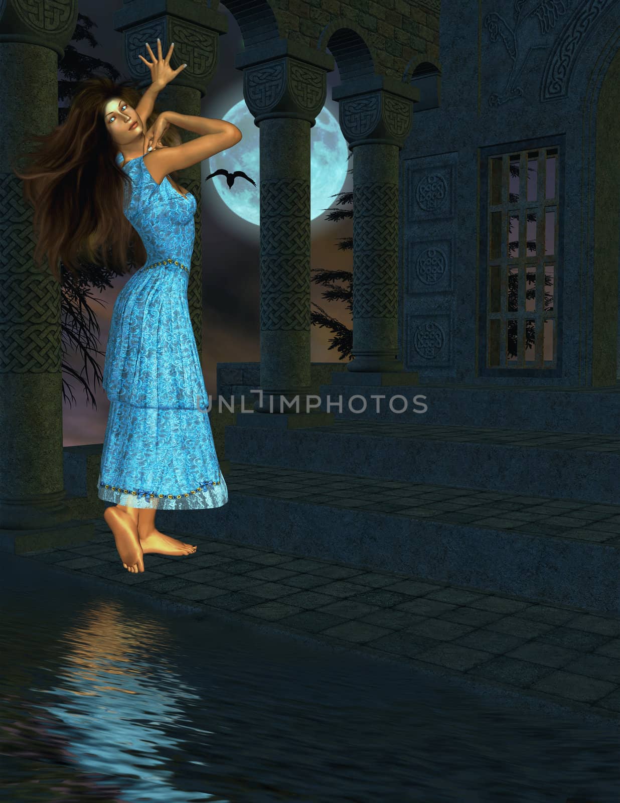 Woman By The Water by kathygold