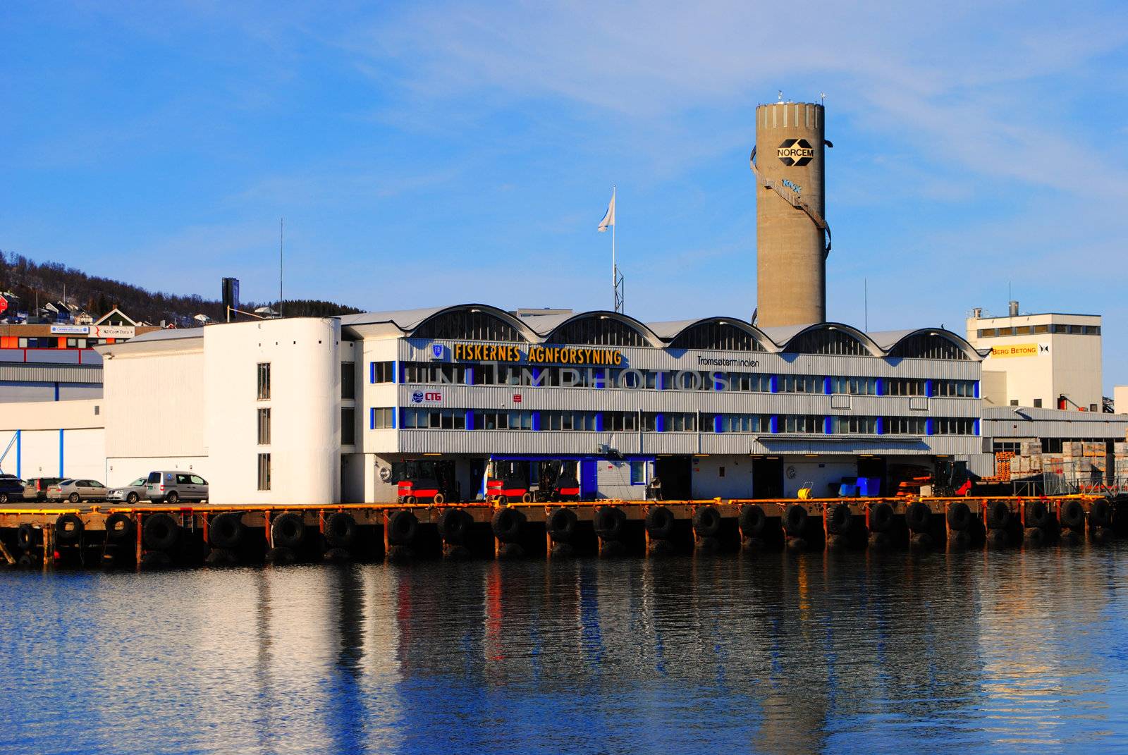 The norwegian Fishermen's bait supply, located in Tromsø.