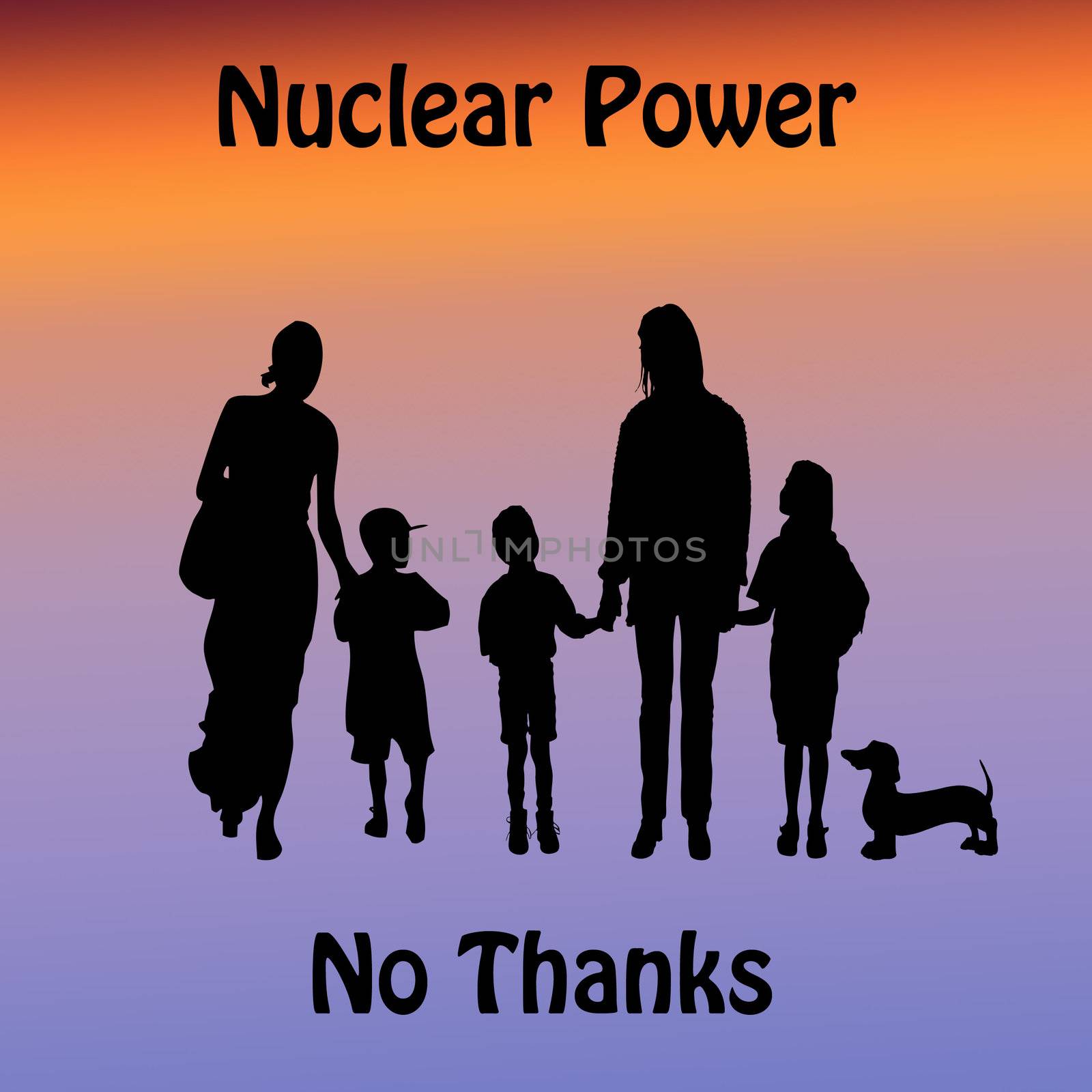 nuclear power protest by hicster